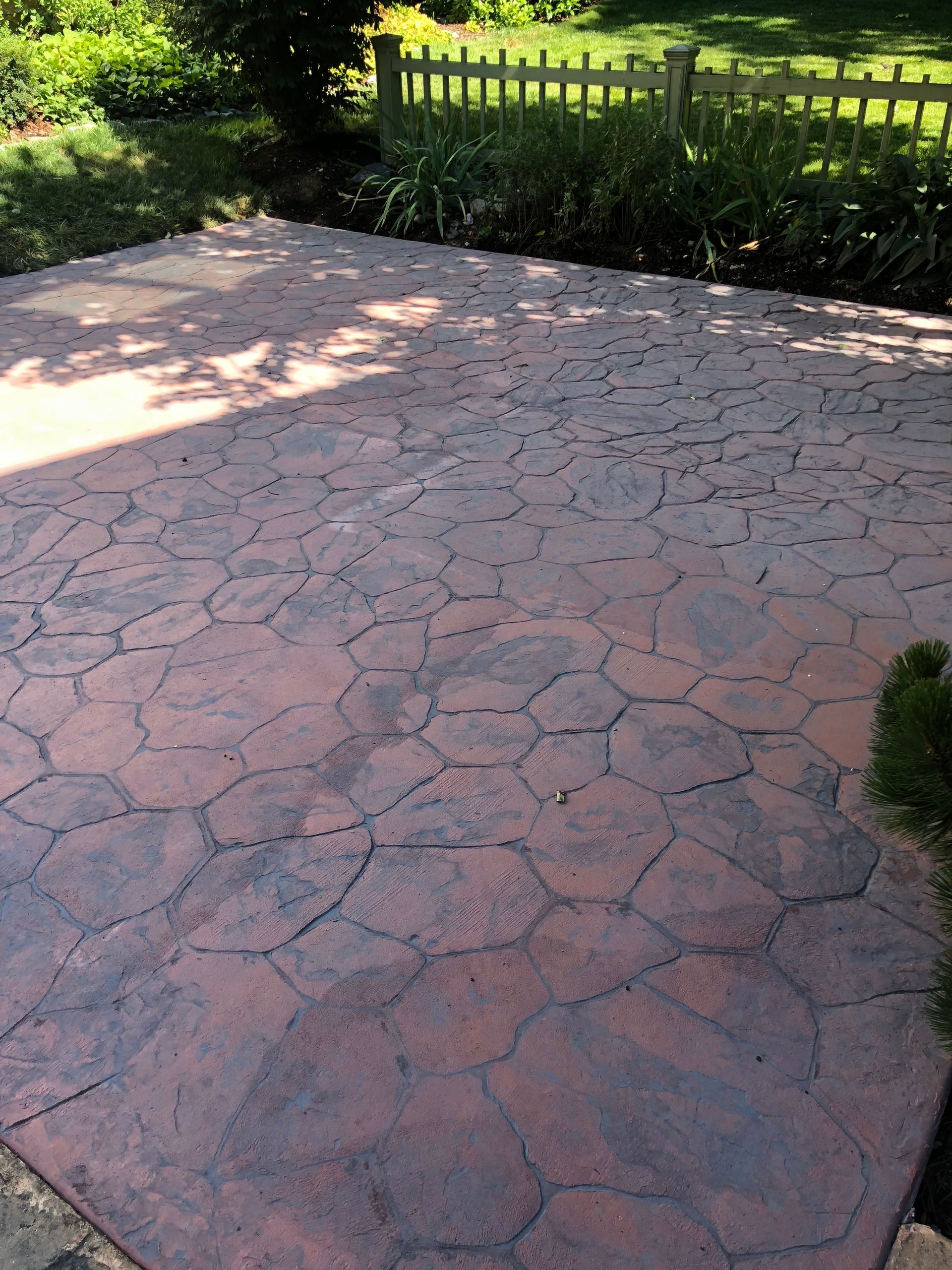 Stamped Concrete Patio