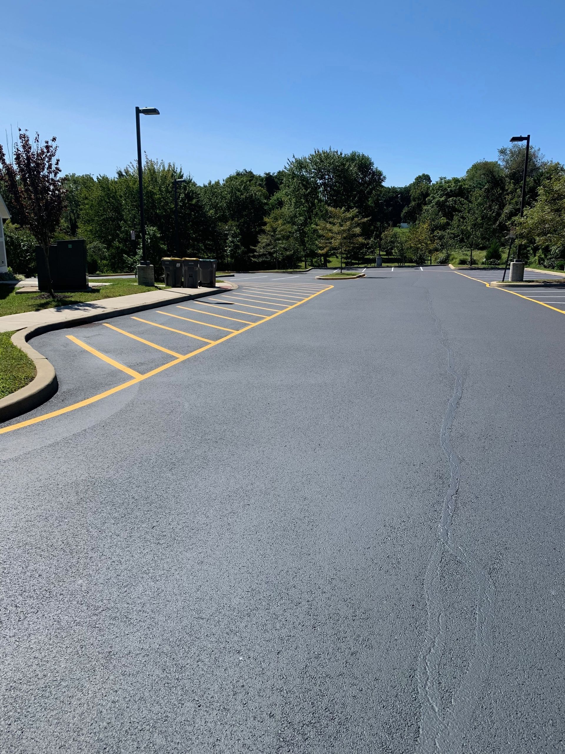 Commercial Asphalt Striping