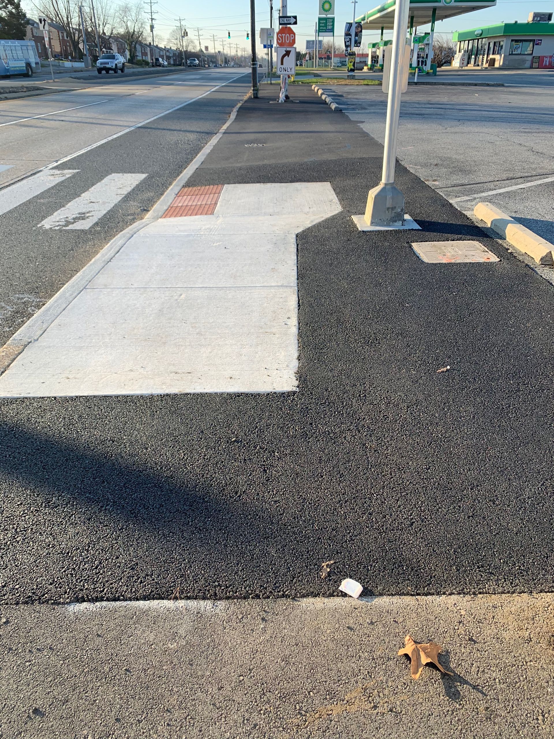 ADA Asphalt & Concrete Crosswalk