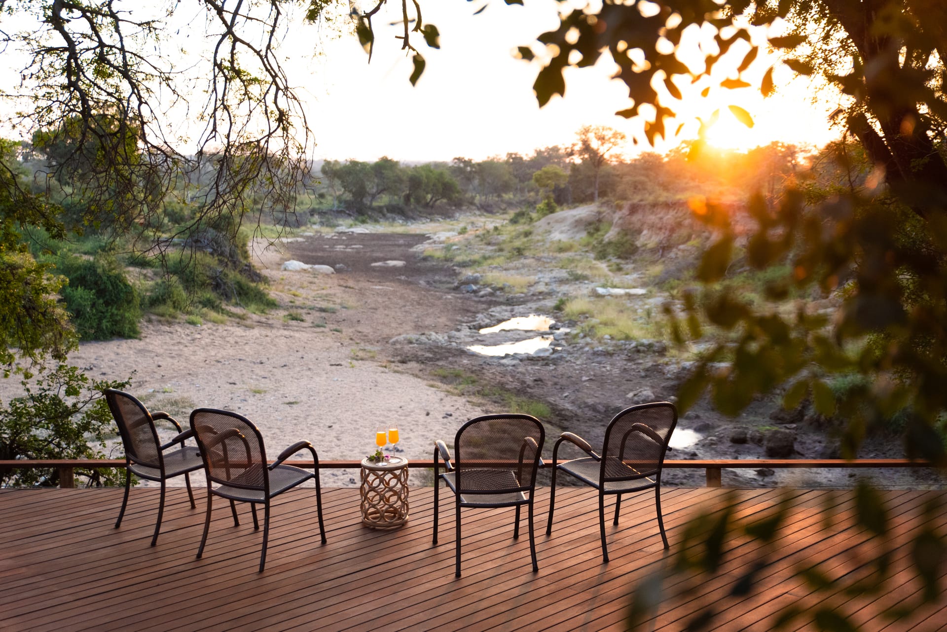 Nyala Safari Lodge Sundowner Deck