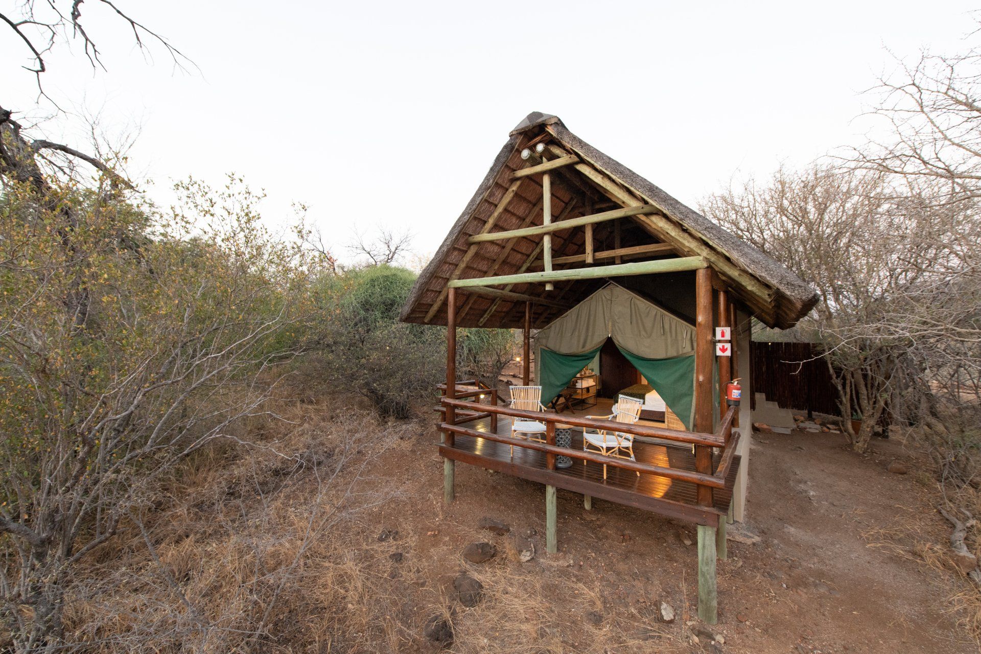 Tented Accommodation  Safari Camp