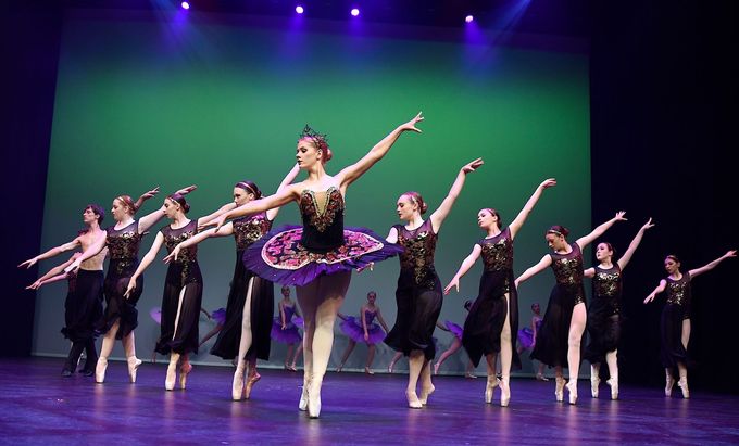 A Group Of Women Dancing — Dance Classes In Townsville