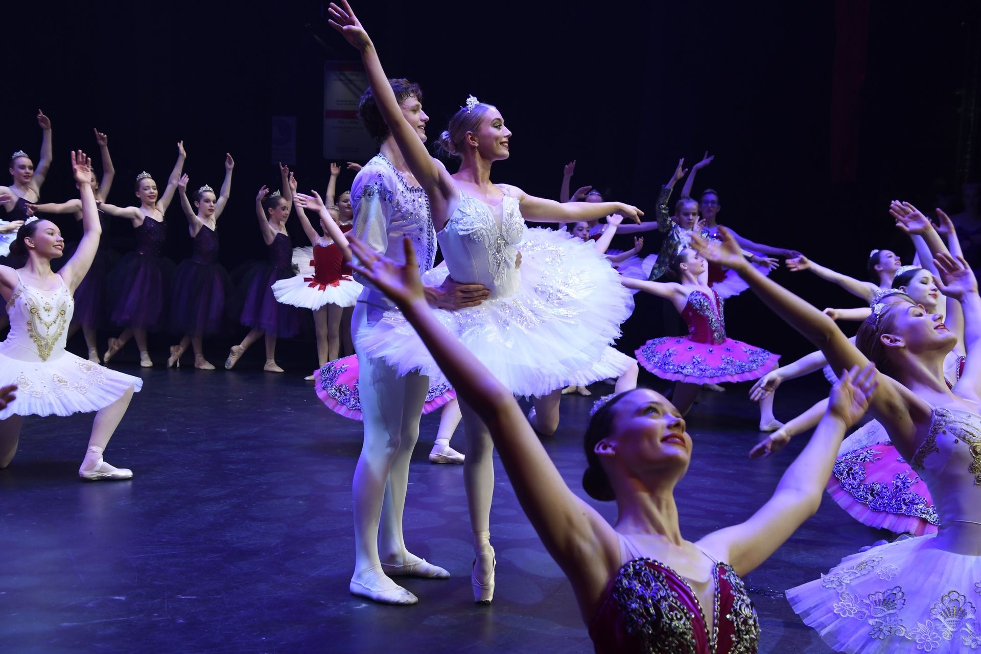 Girls In White Ballet Costume  — Dance Classes In Townsville