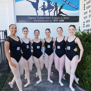 Girls In Black Leotard — Dance Classes In Townsville