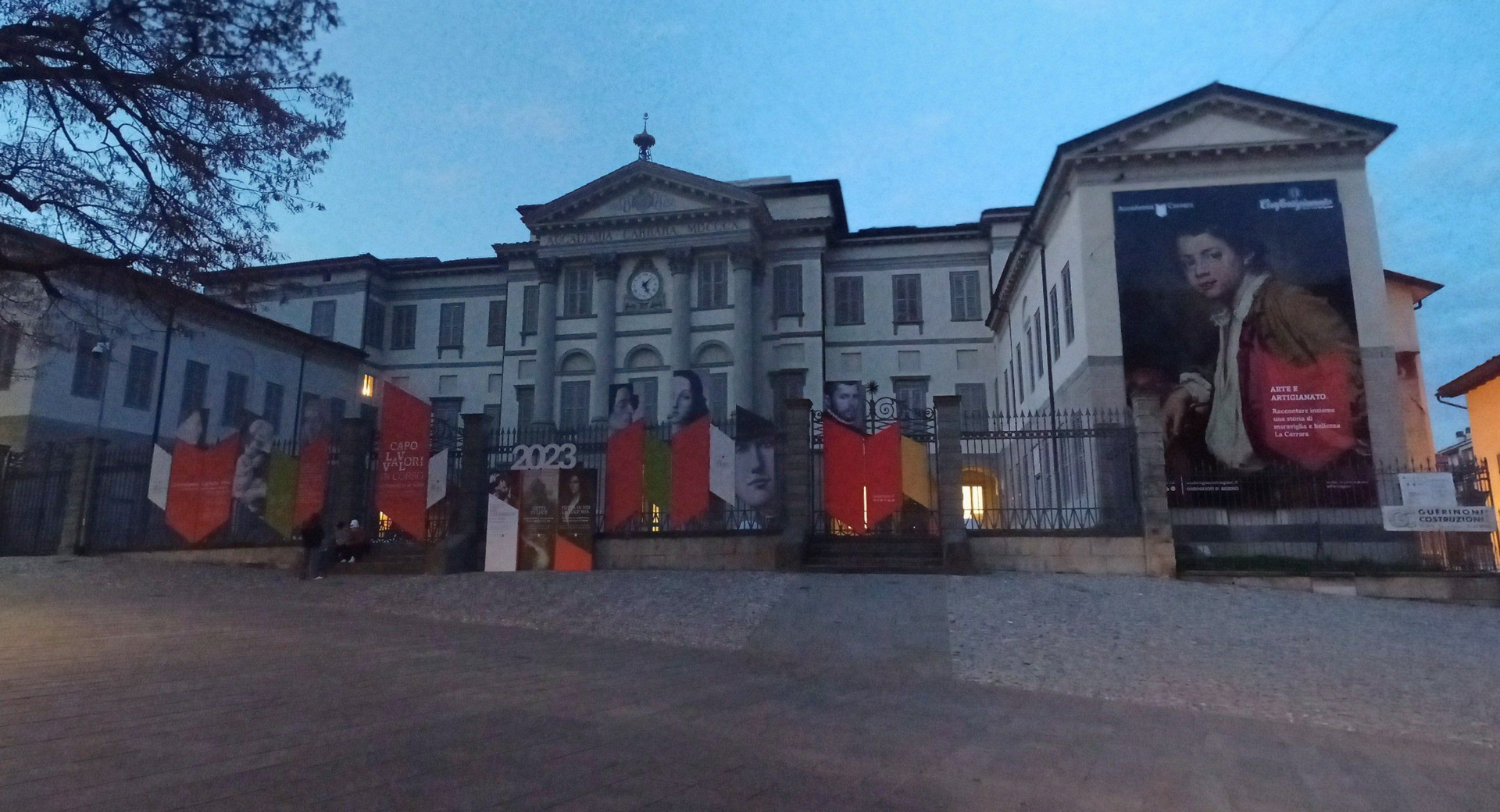 Accademia Carrara by Google Earth