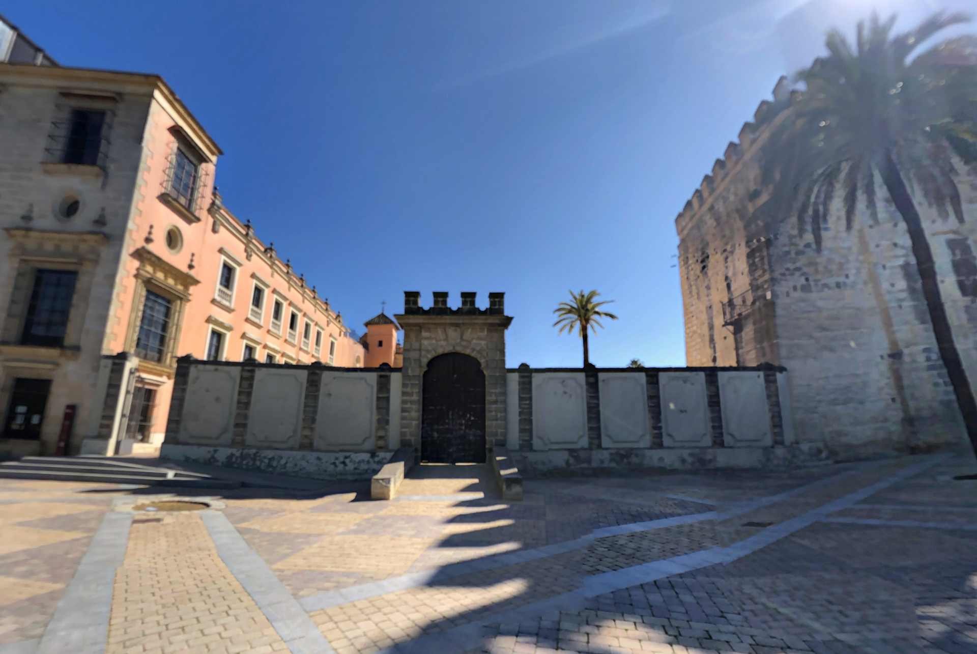 Alcázar de Jerez de la Frontera by Google Earth