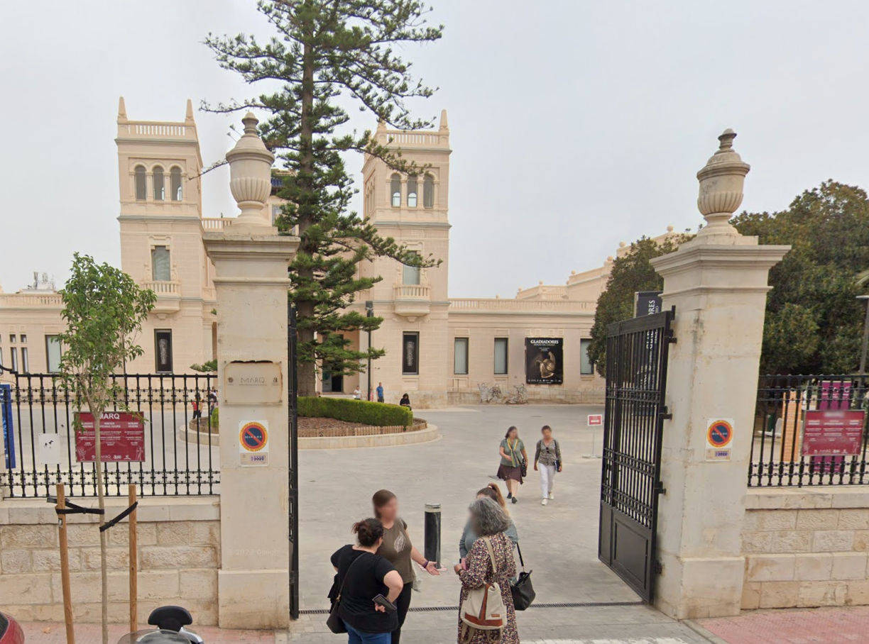 Archaeological Museum of Alicante by Google Earth