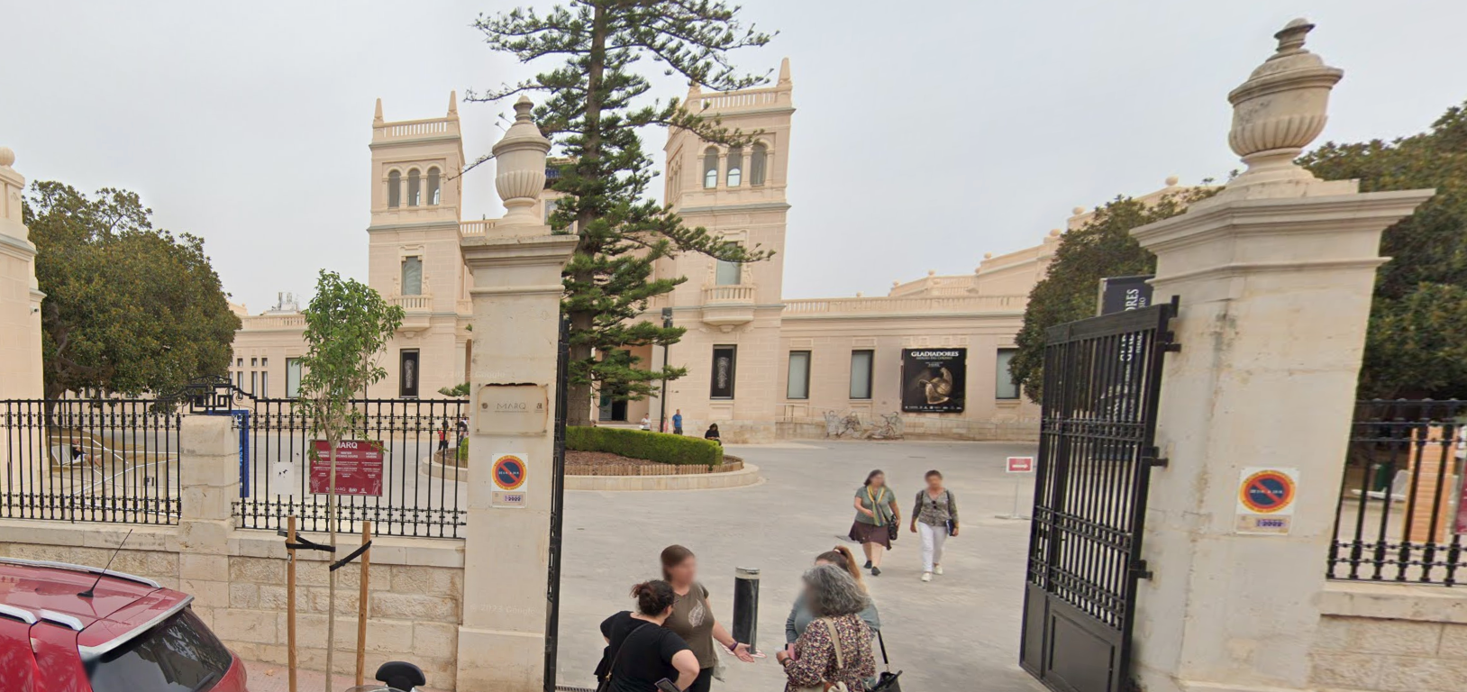 Archaeological Museum of Alicante by Google Earth