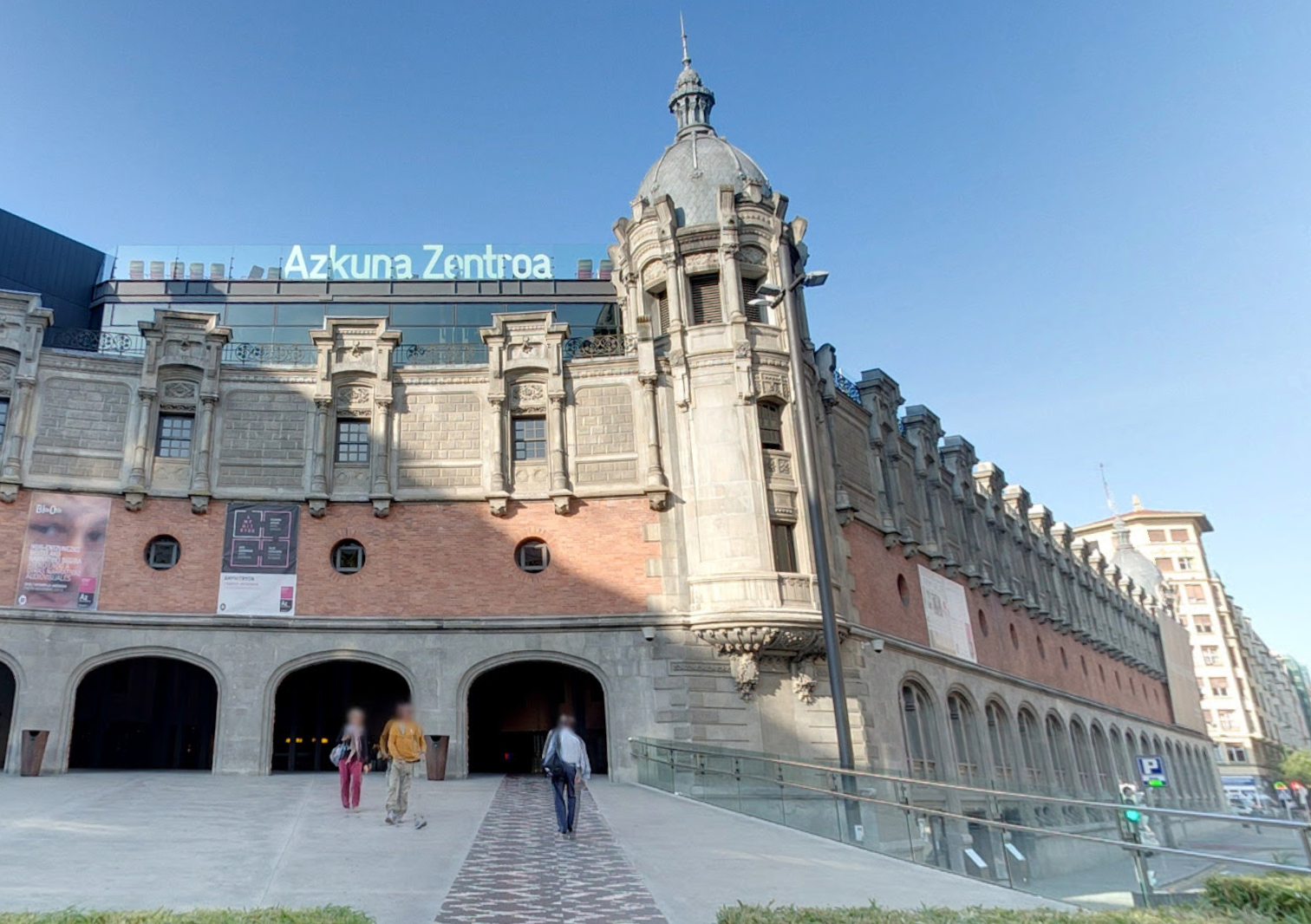 Azkuna Zentroa Alhóndiga Bilbao by Google Earth