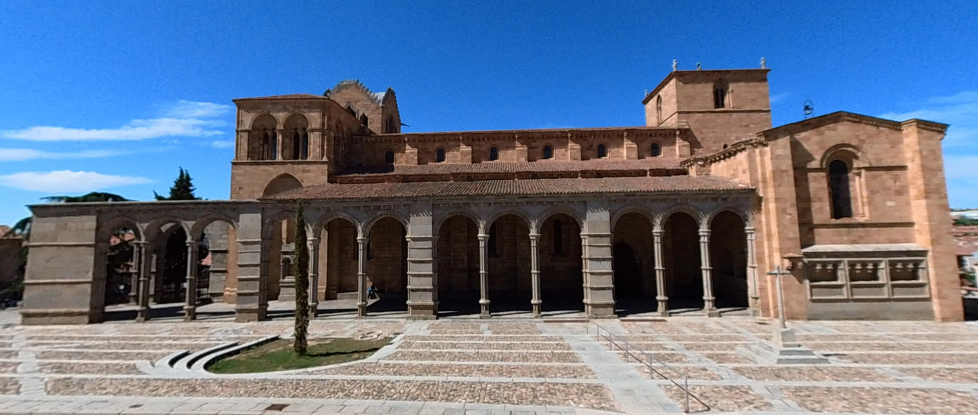 Basilica of San Vicente by Google Earth