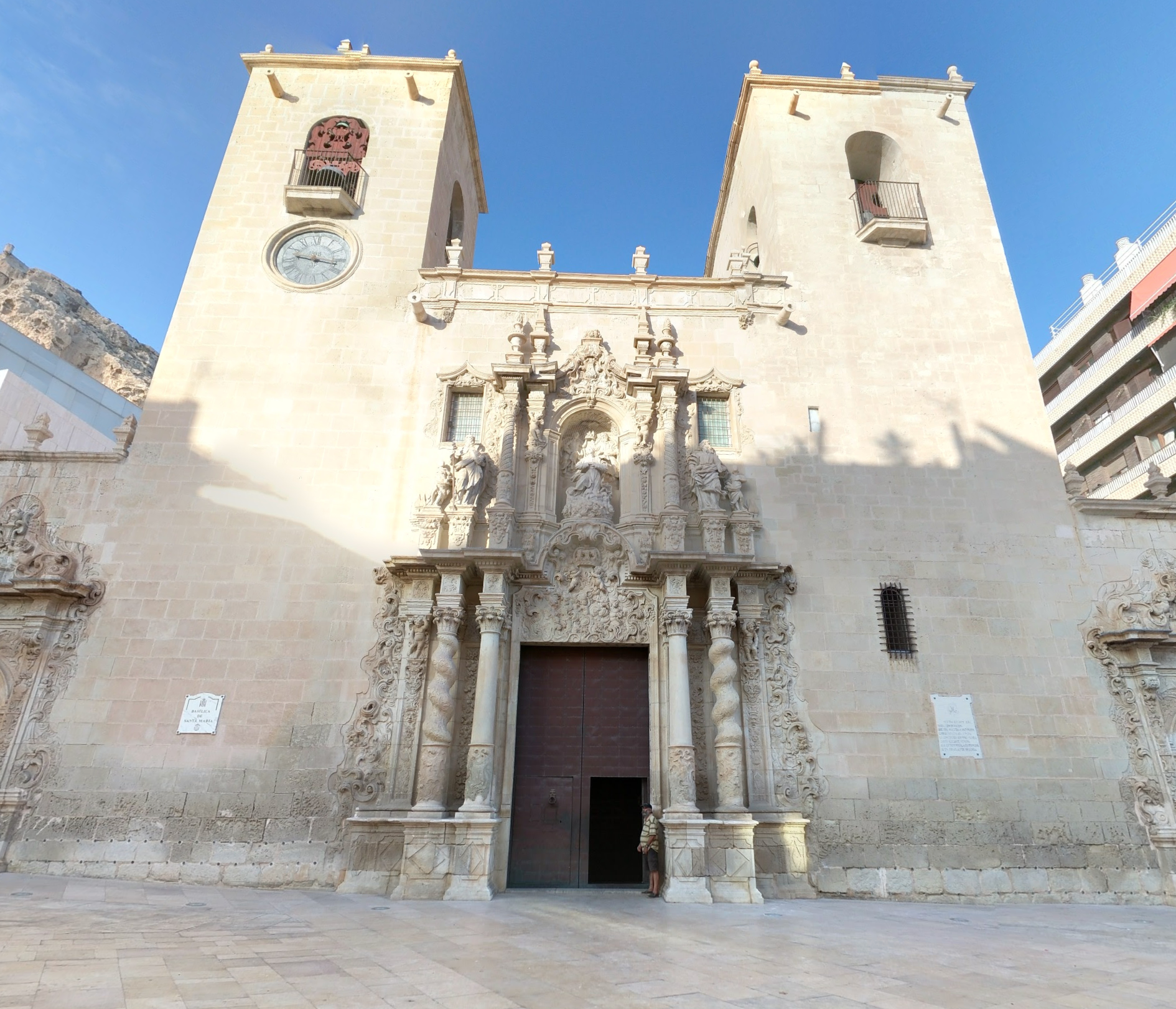 Basilica of Santa Maria by Google Earth