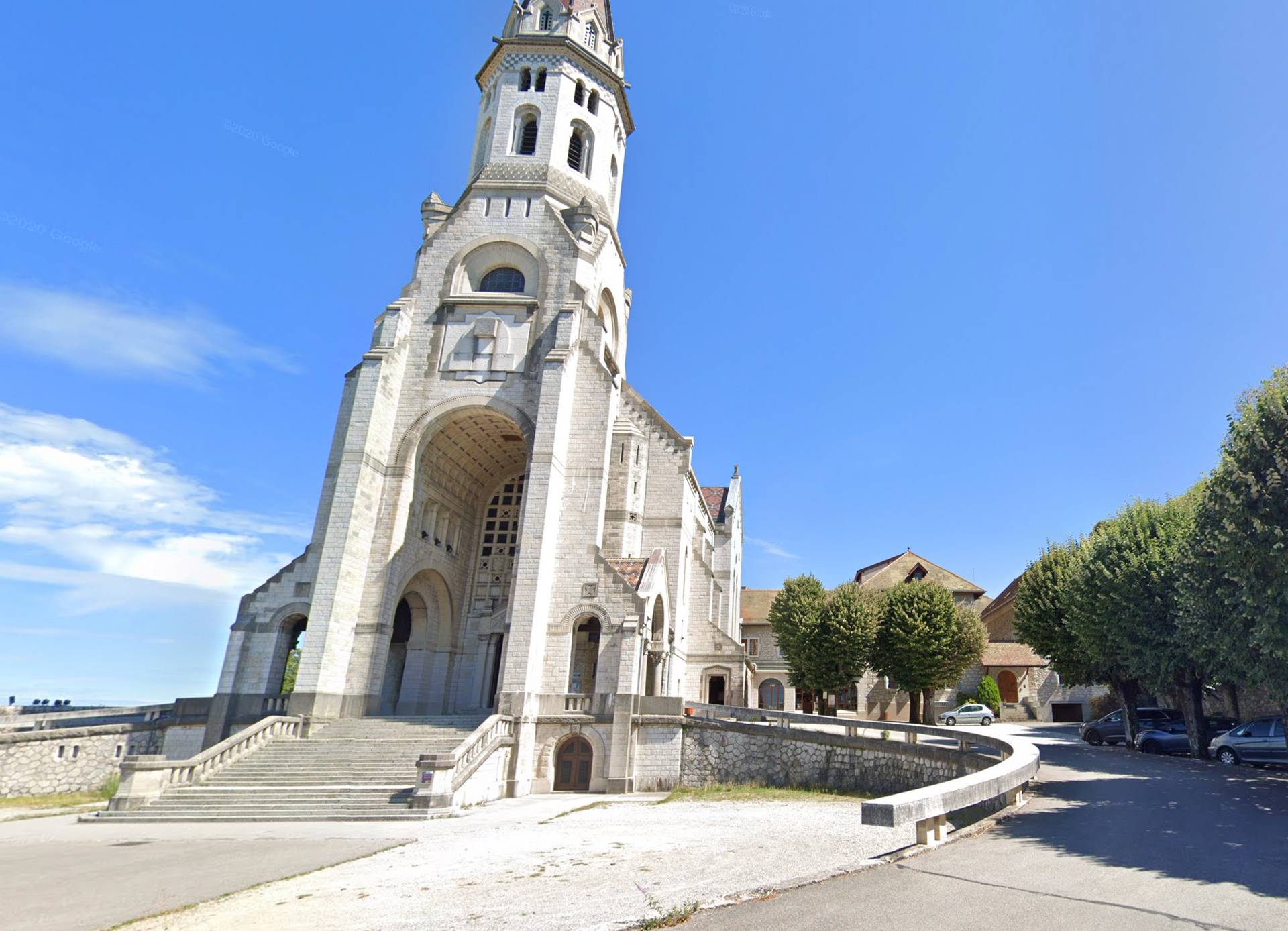 Basilique de la Visitation by Google Earth