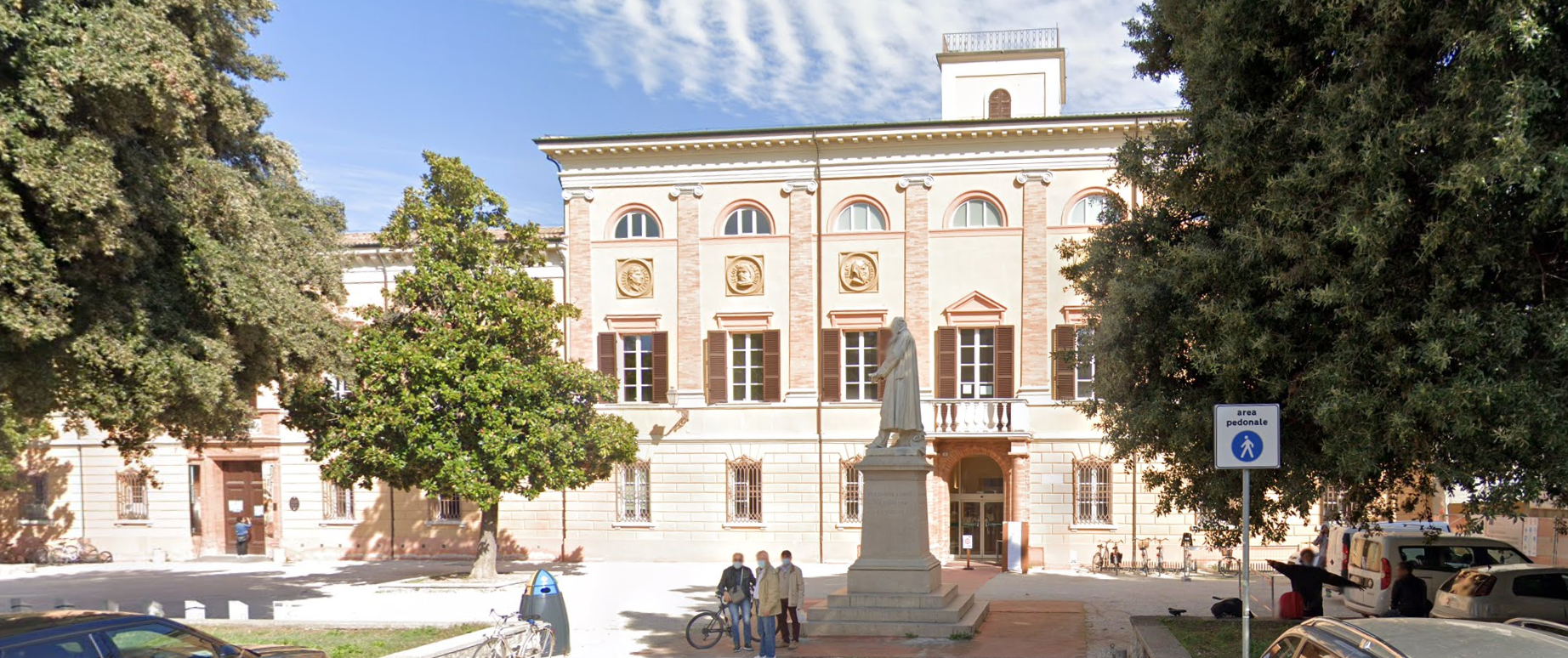 Biblioteca Malatestiana by Google Earth