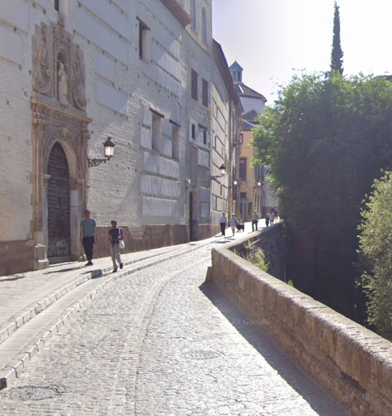 Carrera del Darro by Google Earth