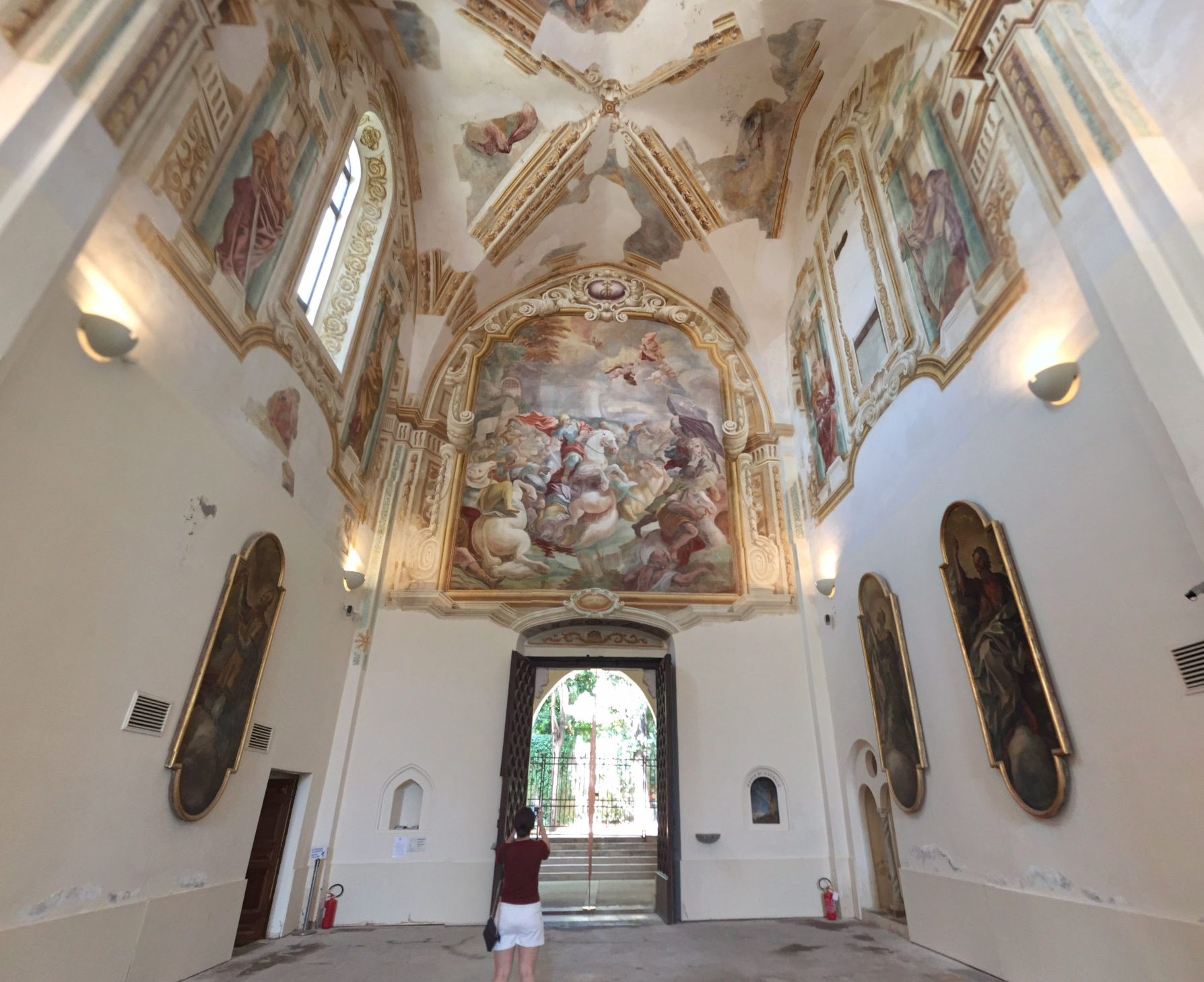 Certosa di San Giacomo by Google Earth