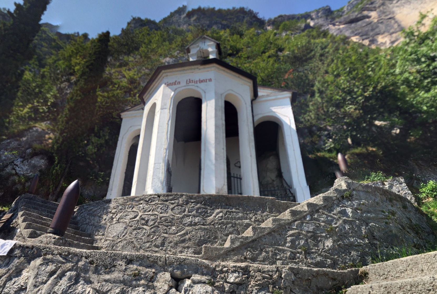Chapel Santa Barbara by Google Earth