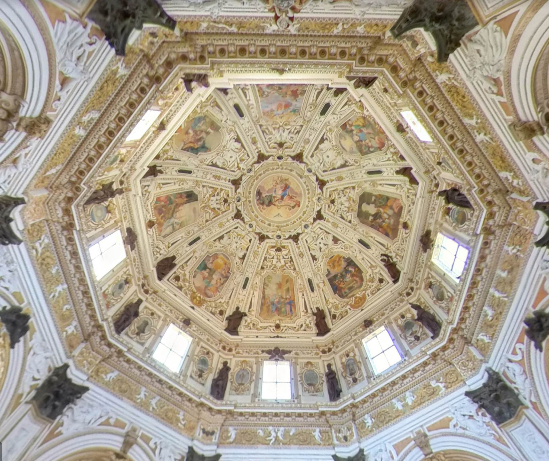Chiesa di S. Maria Inviolata by Google Earth