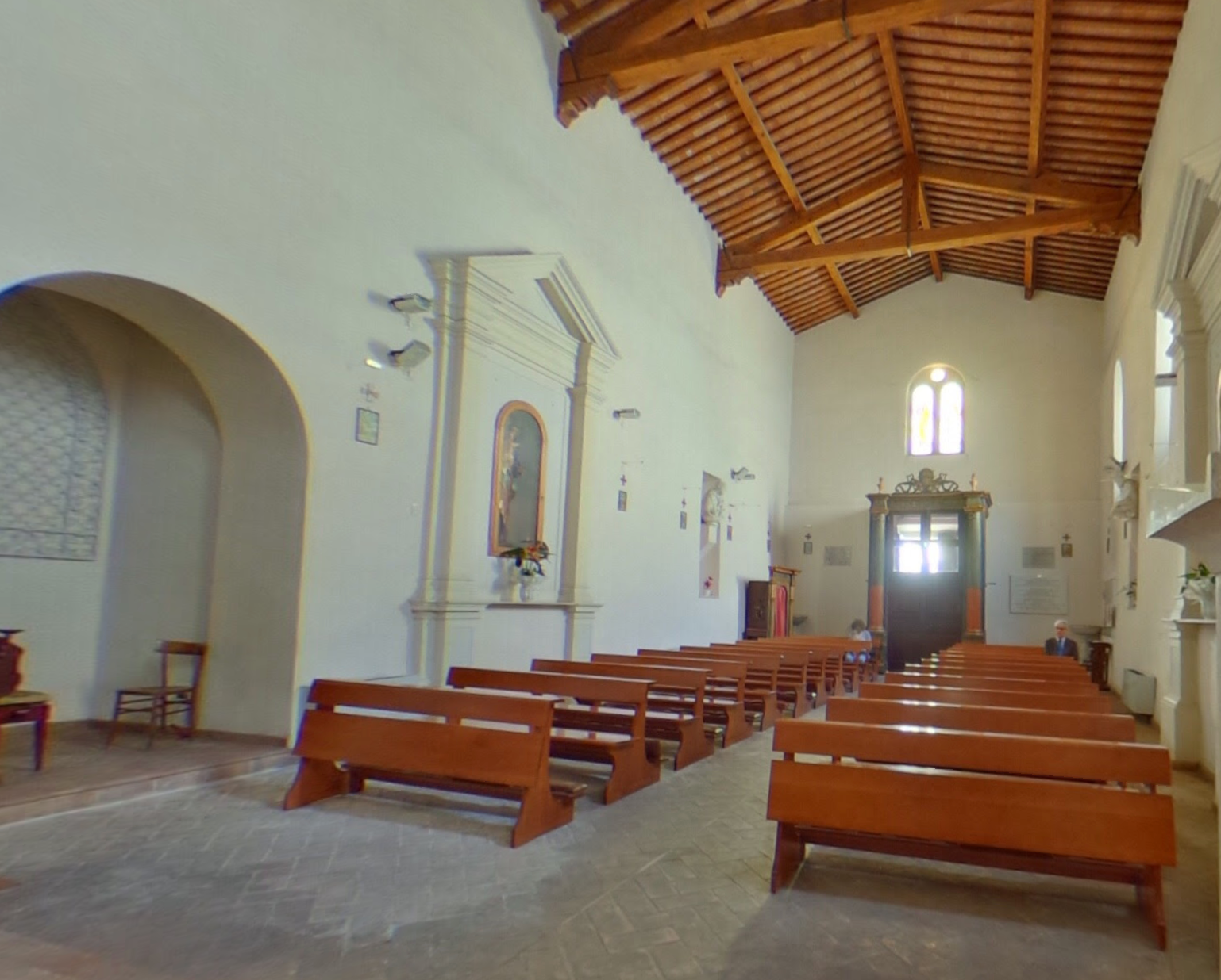 Chiesa di San Pietro by Google Earth