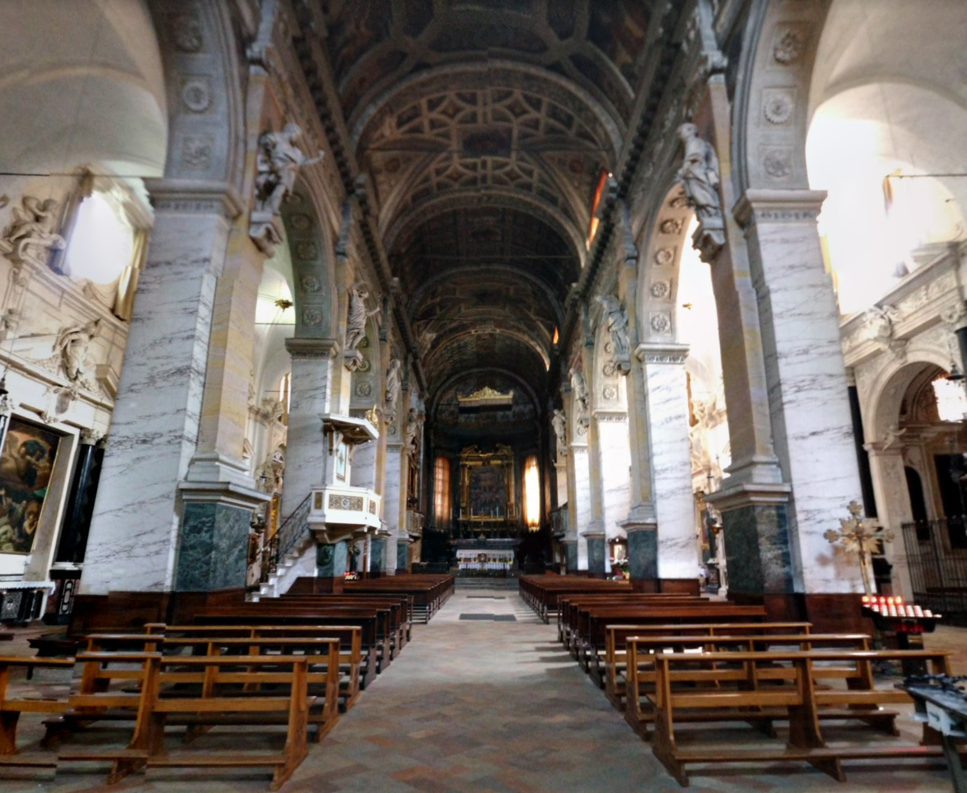 Chiesa di Sant'Agostino by Google Earth