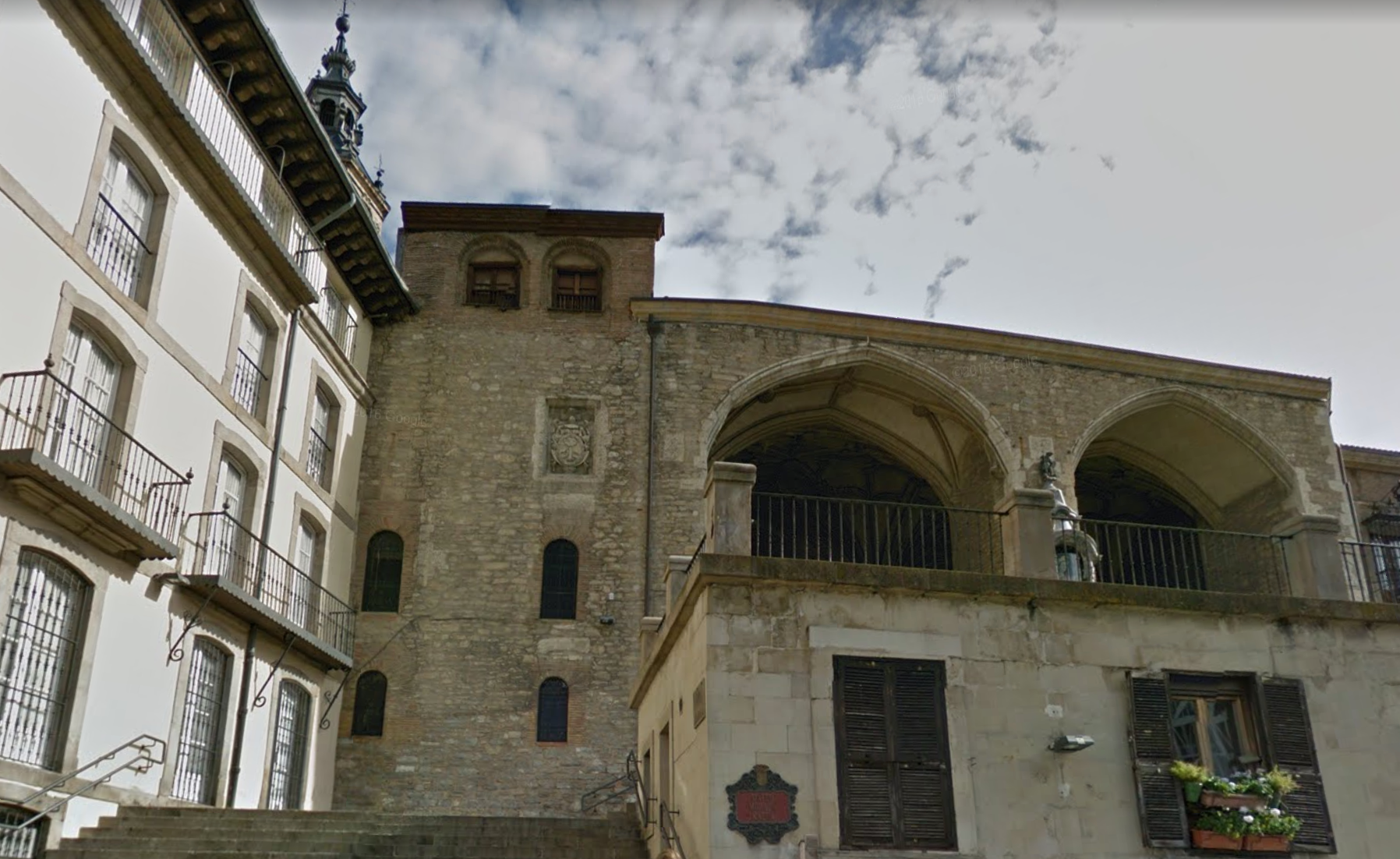 Church of San Miguel by Google Earth