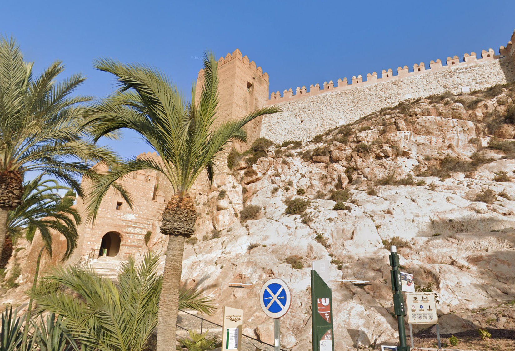 Conjunto Monumental de la Alcazaba de Almería by Google Earth