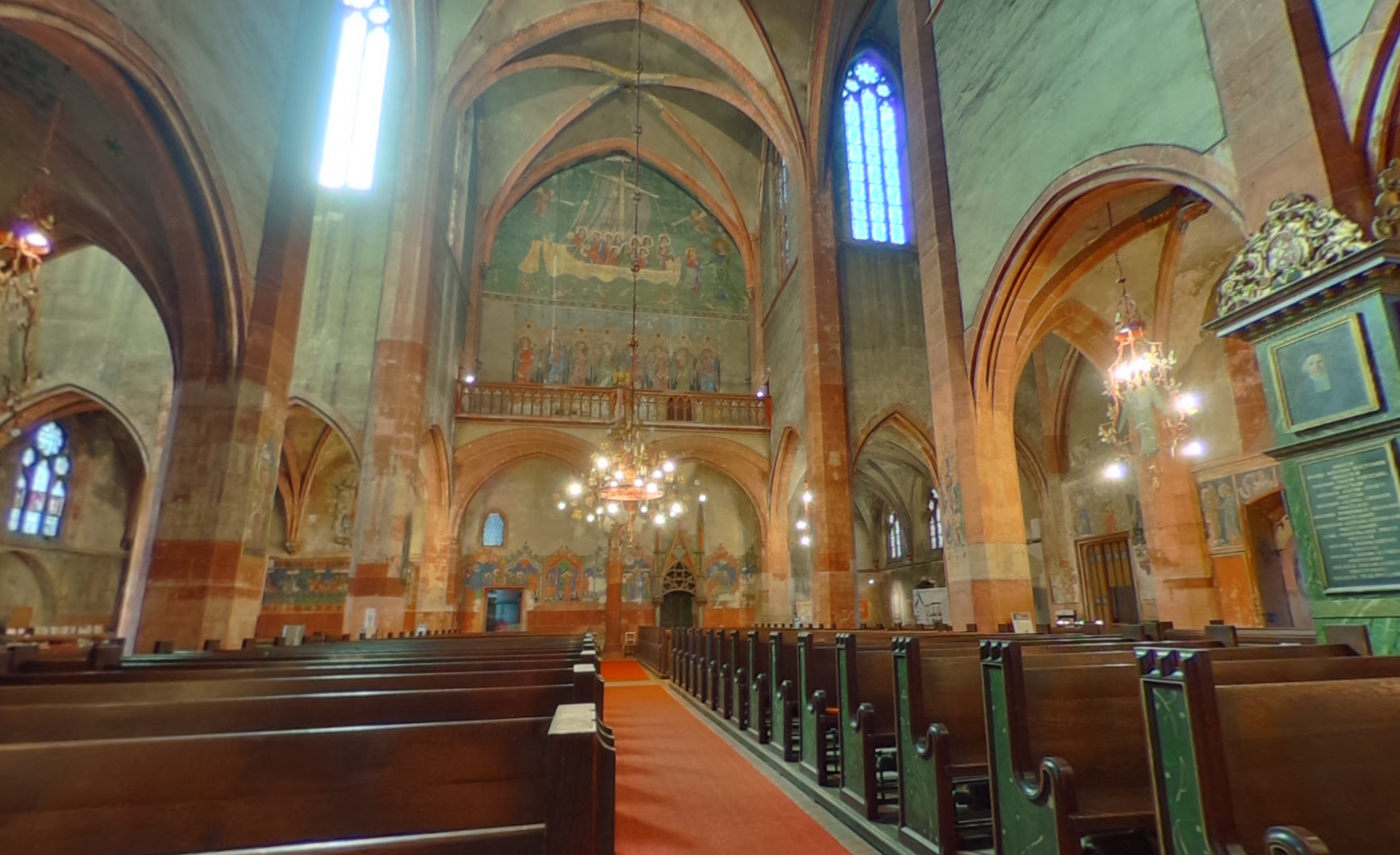 Église Saint-Pierre-le-Jeune by Google Earth