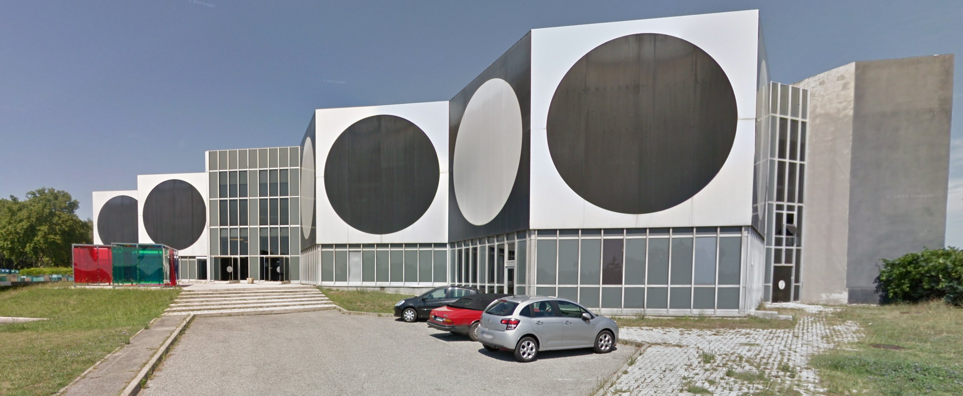 Fondation Vasarely by Google Earth