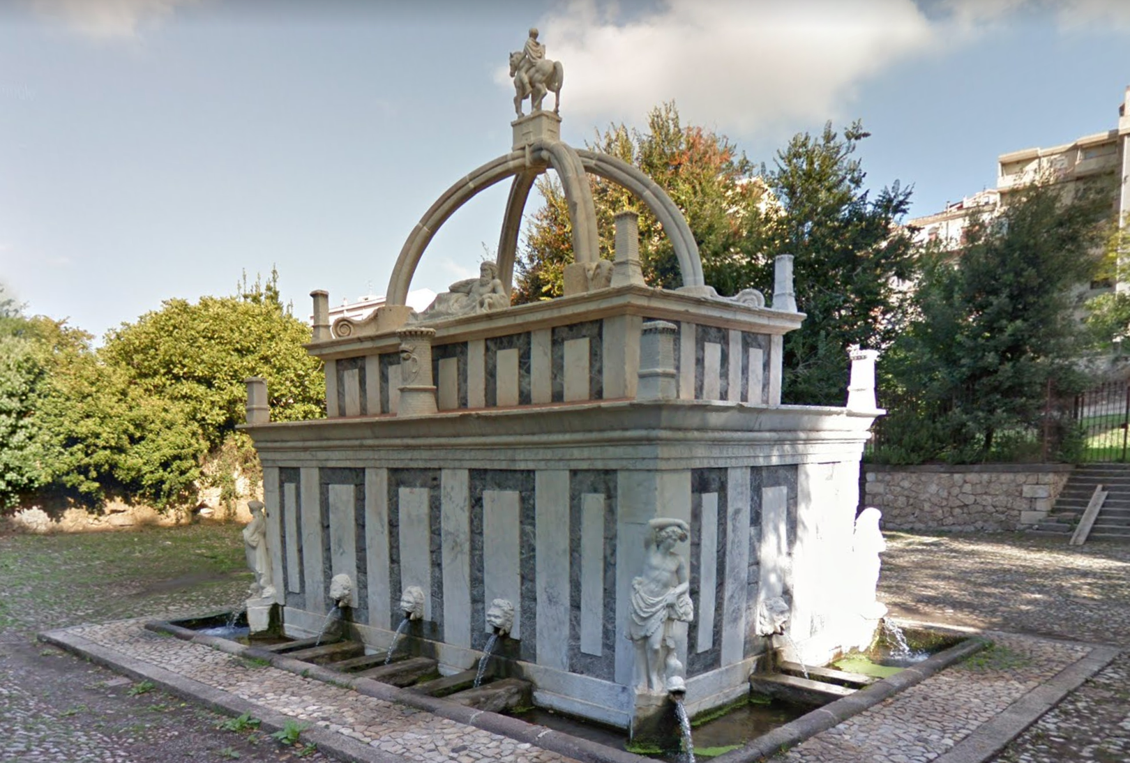 Fontana di Rosello by Google Earth