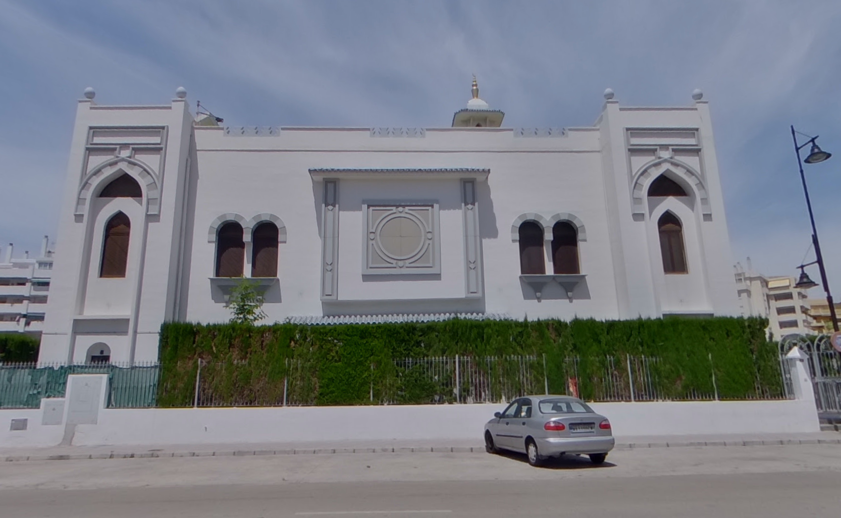 Fuengirola Central Mosque by Google Earth