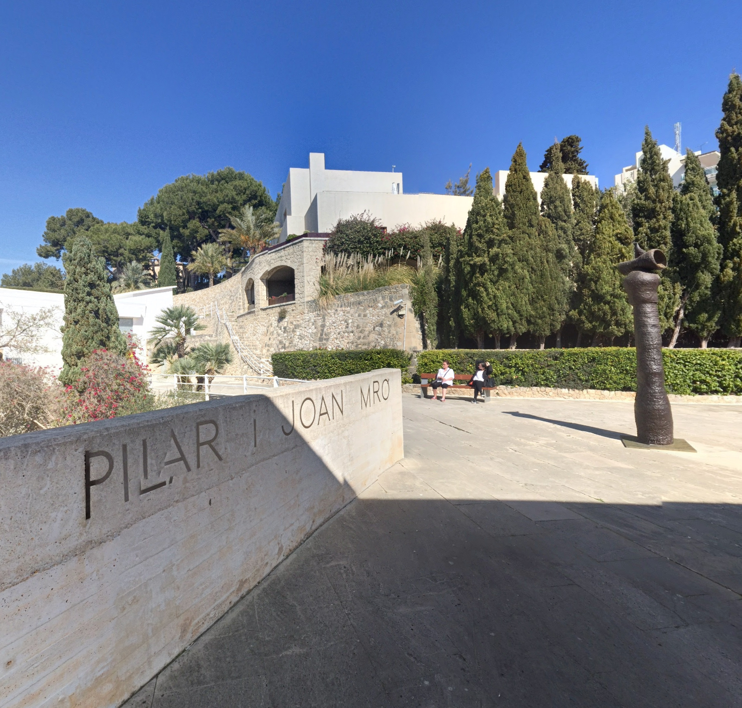 Fundació Miró Mallorca by Google Earth