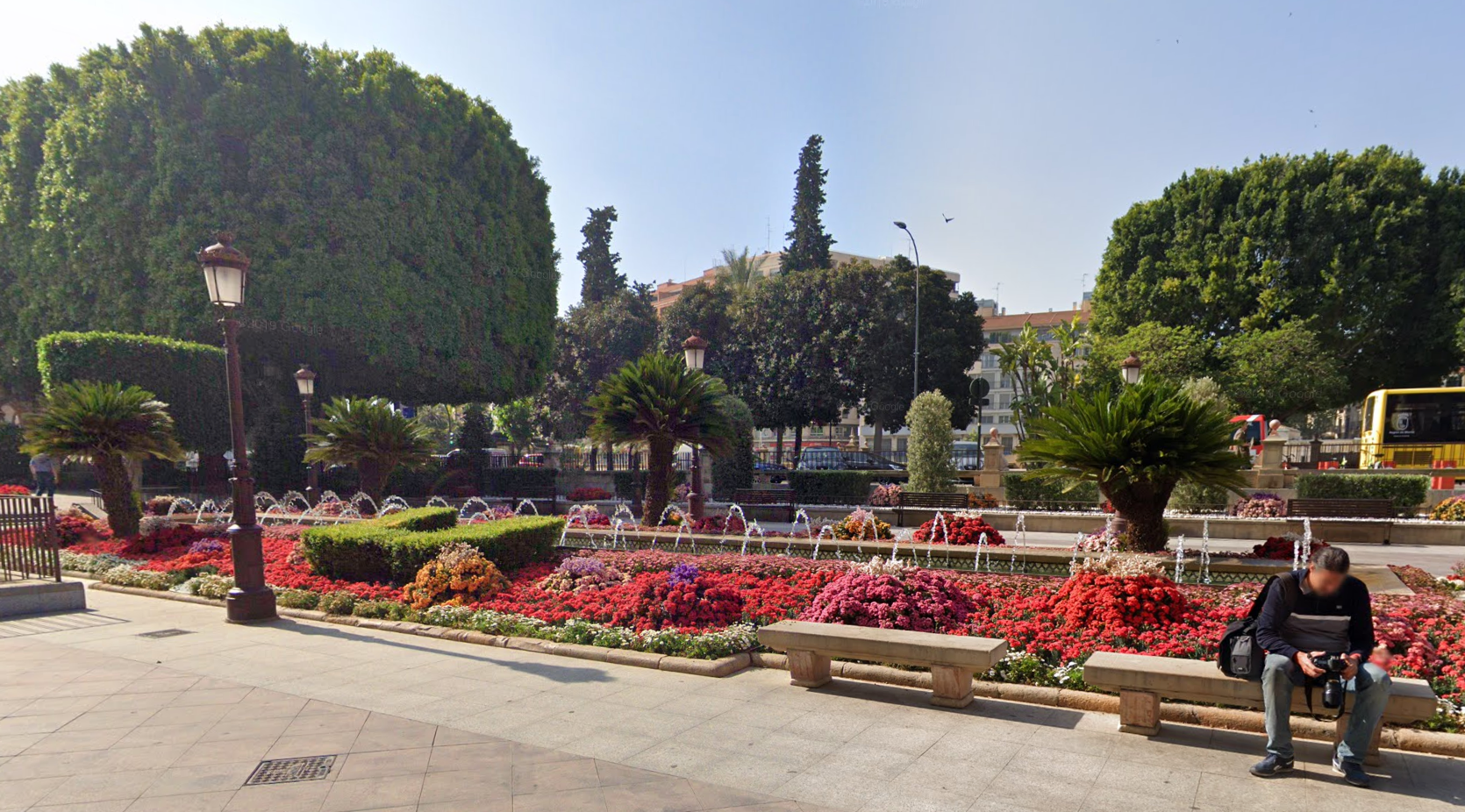 Glorieta de España by Google Earth