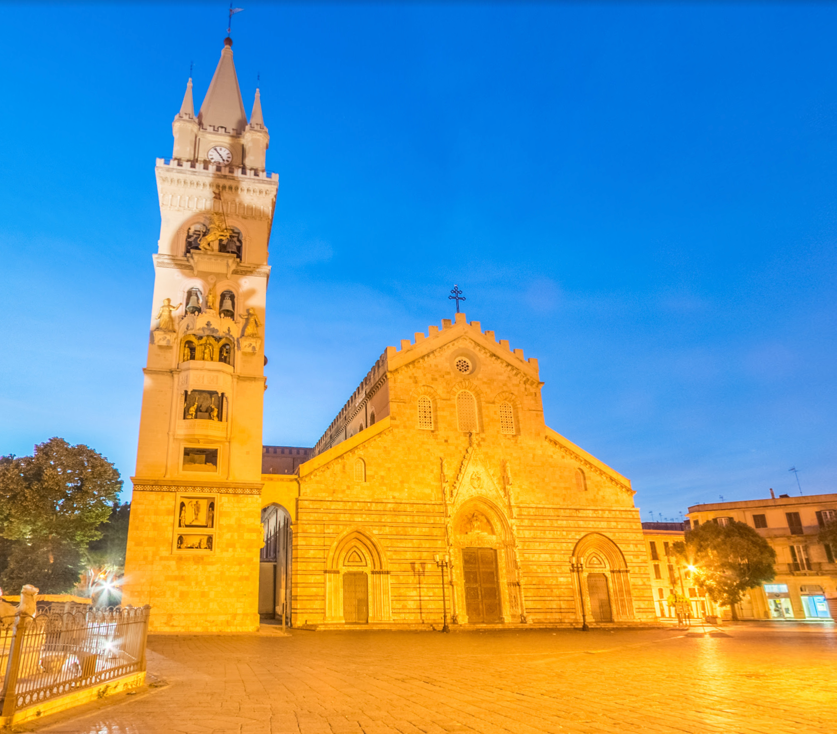 Messina Duomo by Google Earth