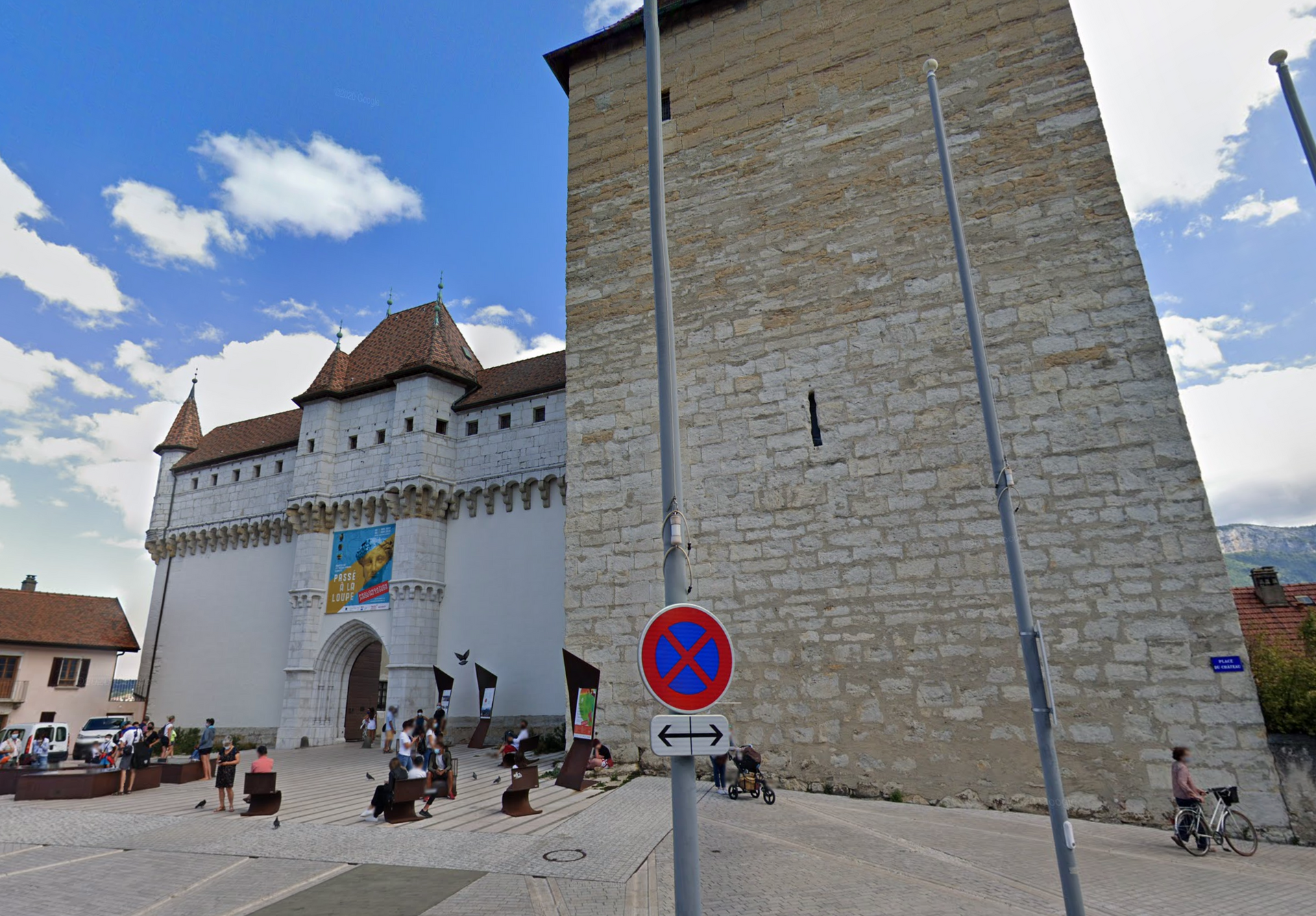 Musée-Château d'Annecy by Google Earth