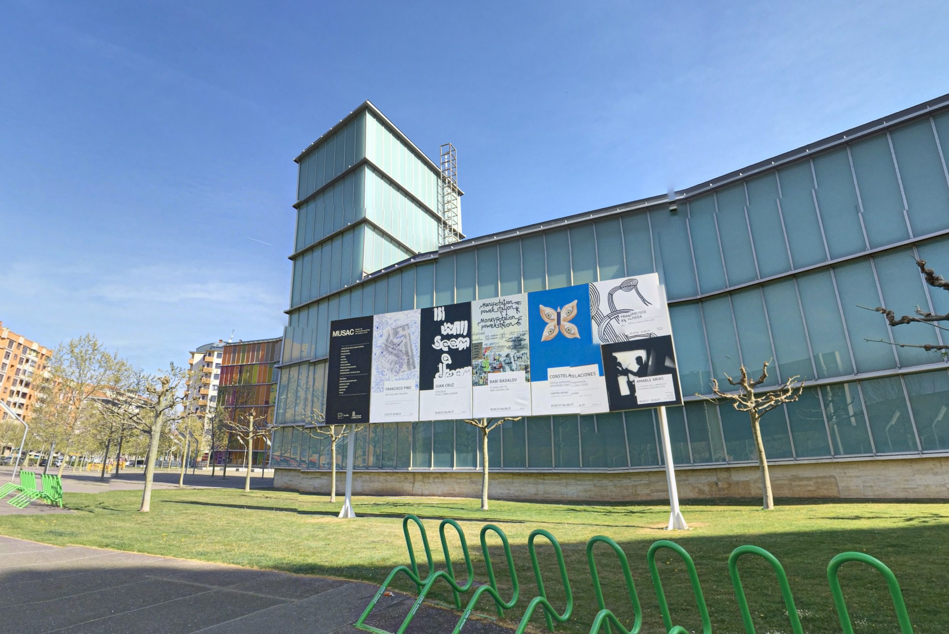 Museo de Arte Contemporáneo de Castilla y León by Google Earth