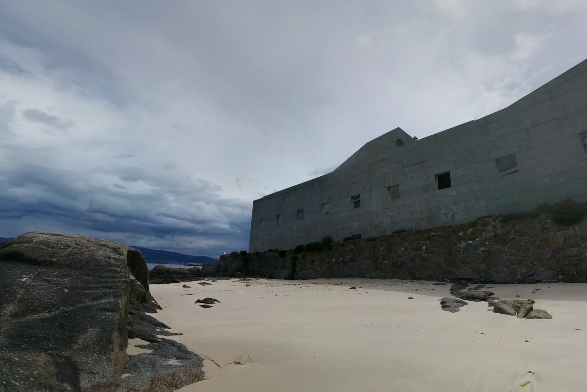 Museo do Mar de Galicia by Google Earth