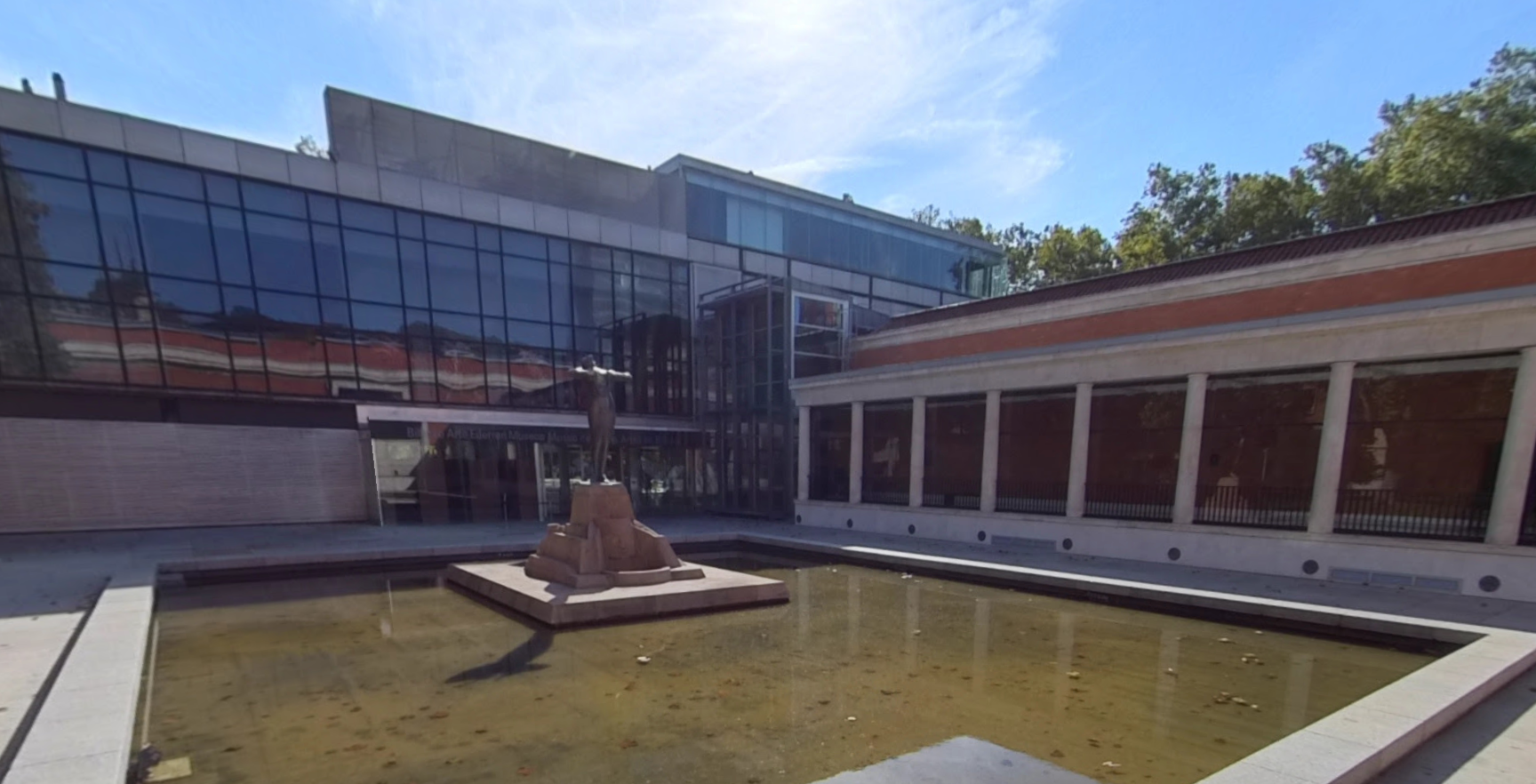 Museum of Fine Arts of Bilbao by Google Earth