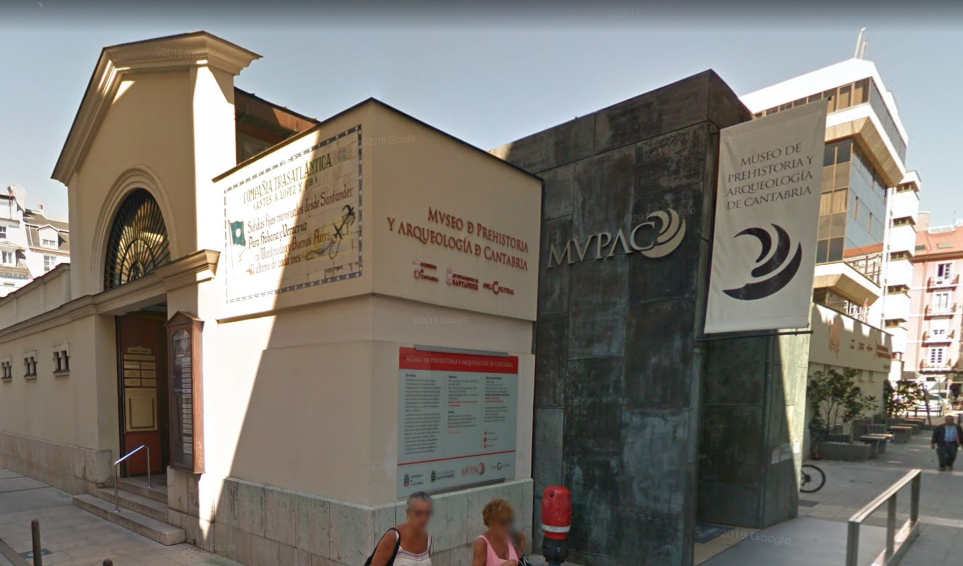 Museum of Prehistory and Archaeology of Cantabria by Google Earth