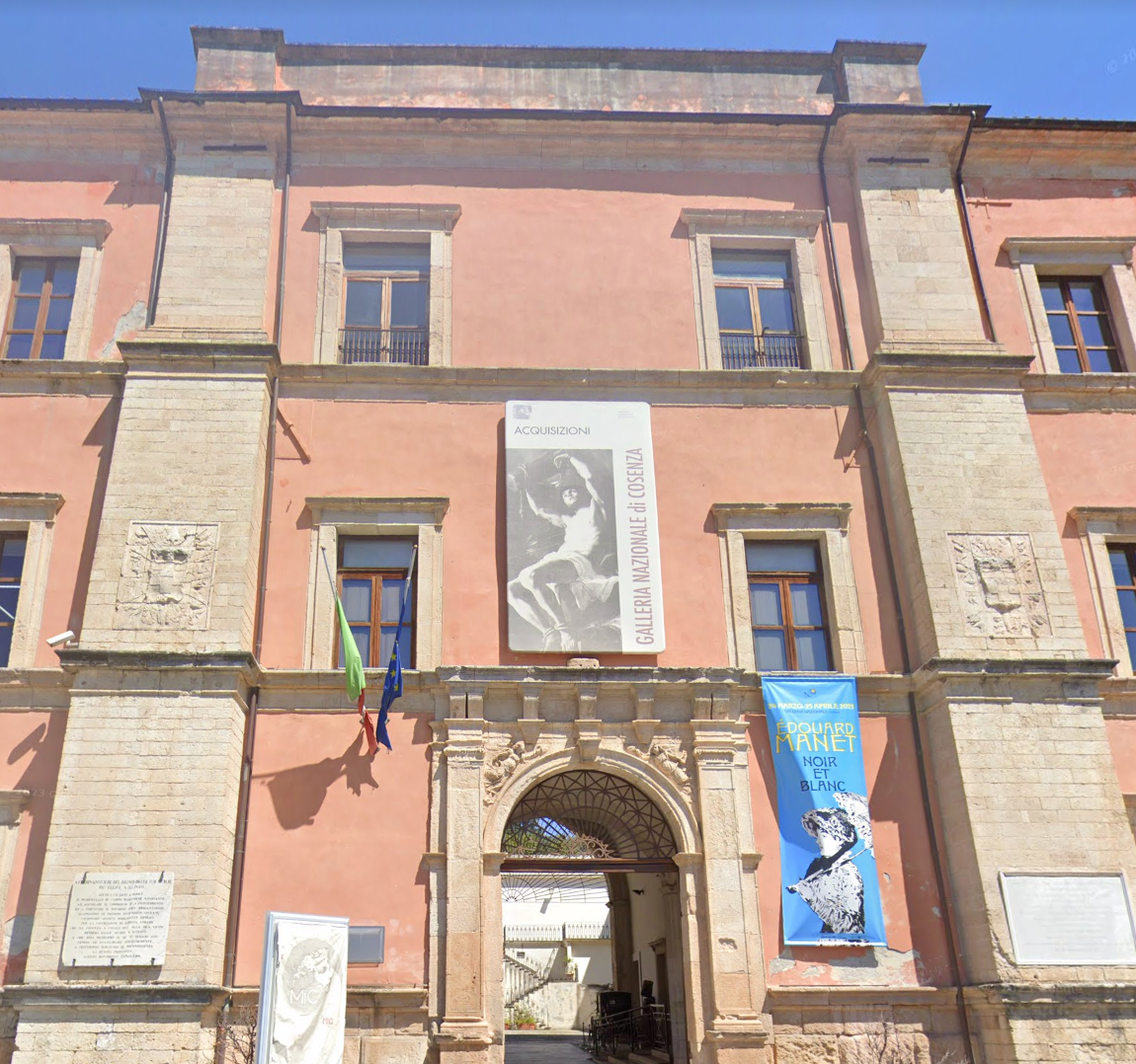 National Gallery of Cosenza by Google Earth
