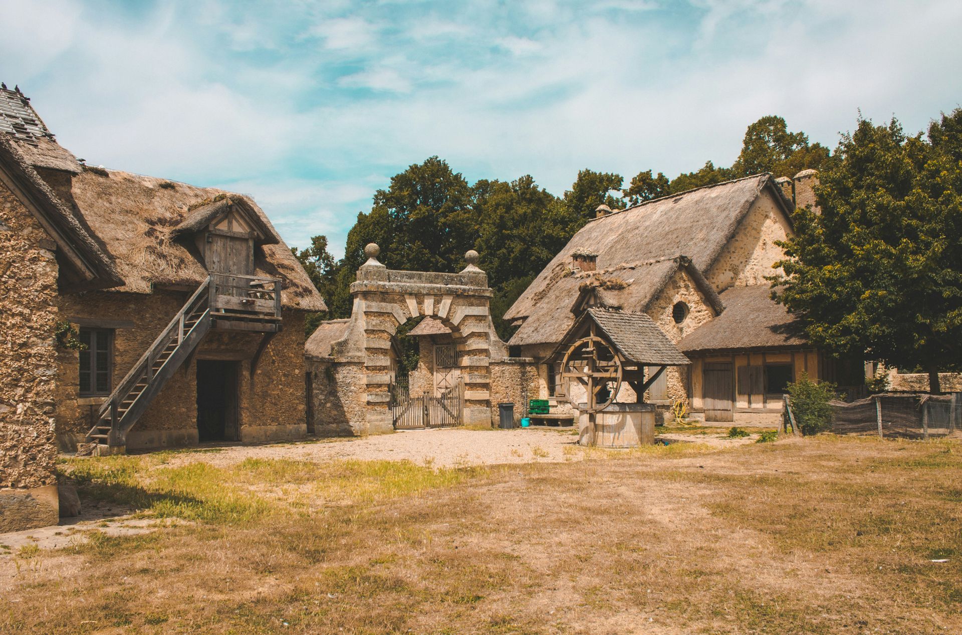 Nocturnal Exploration of Hameau de la Reine