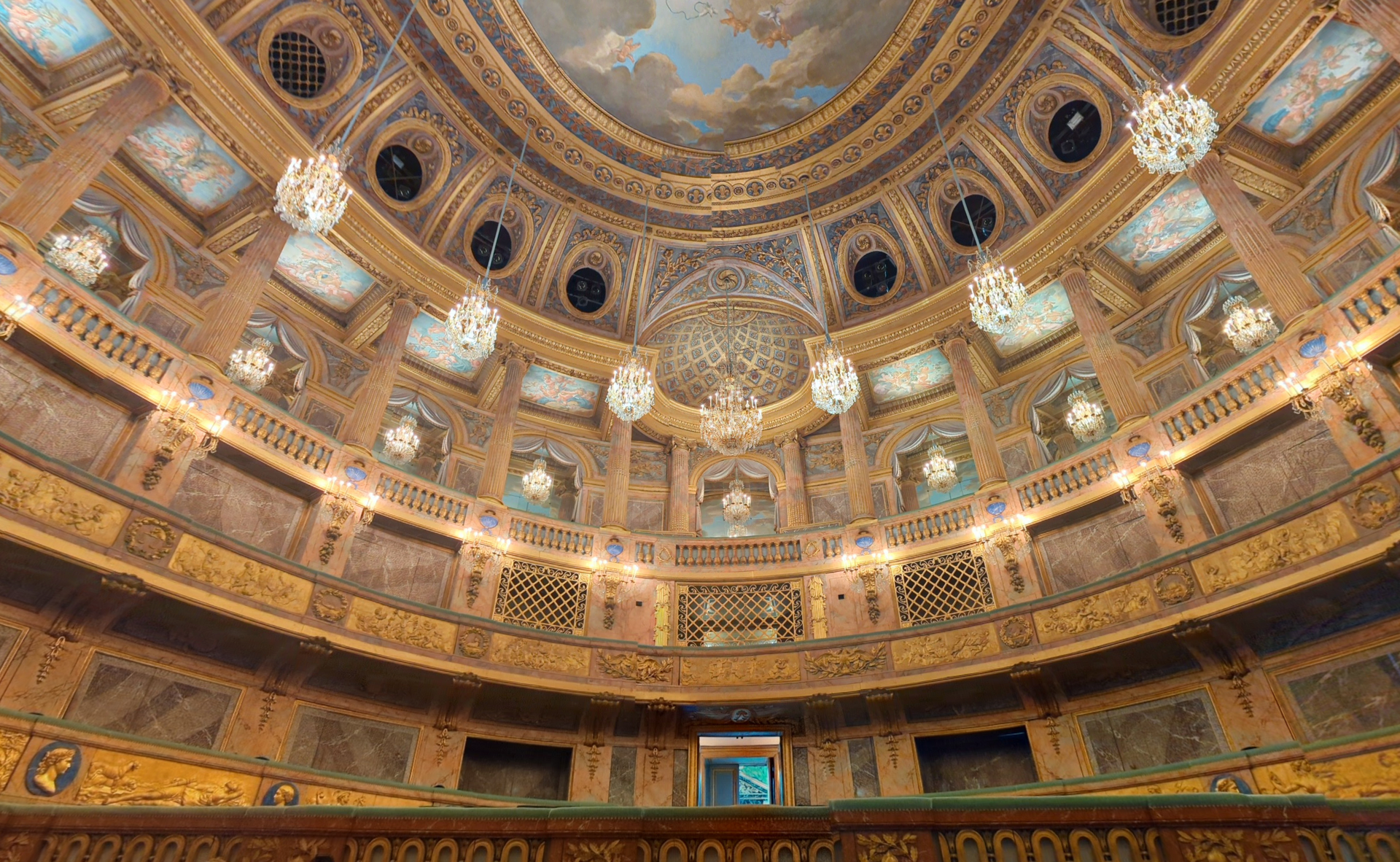 Opéra Royal de Versailles by Google Earth