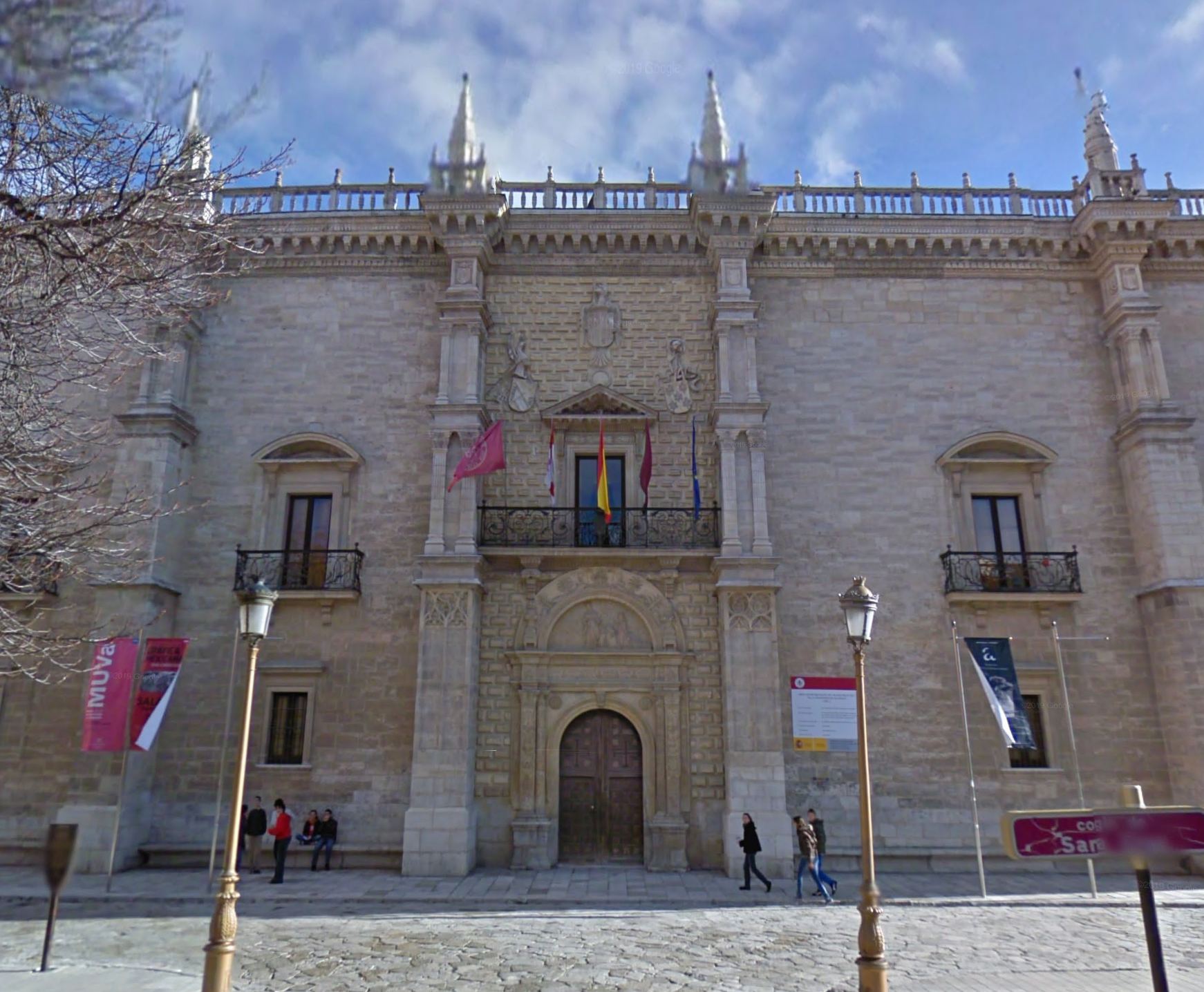Palacio de Santa Cruz by Google Earth