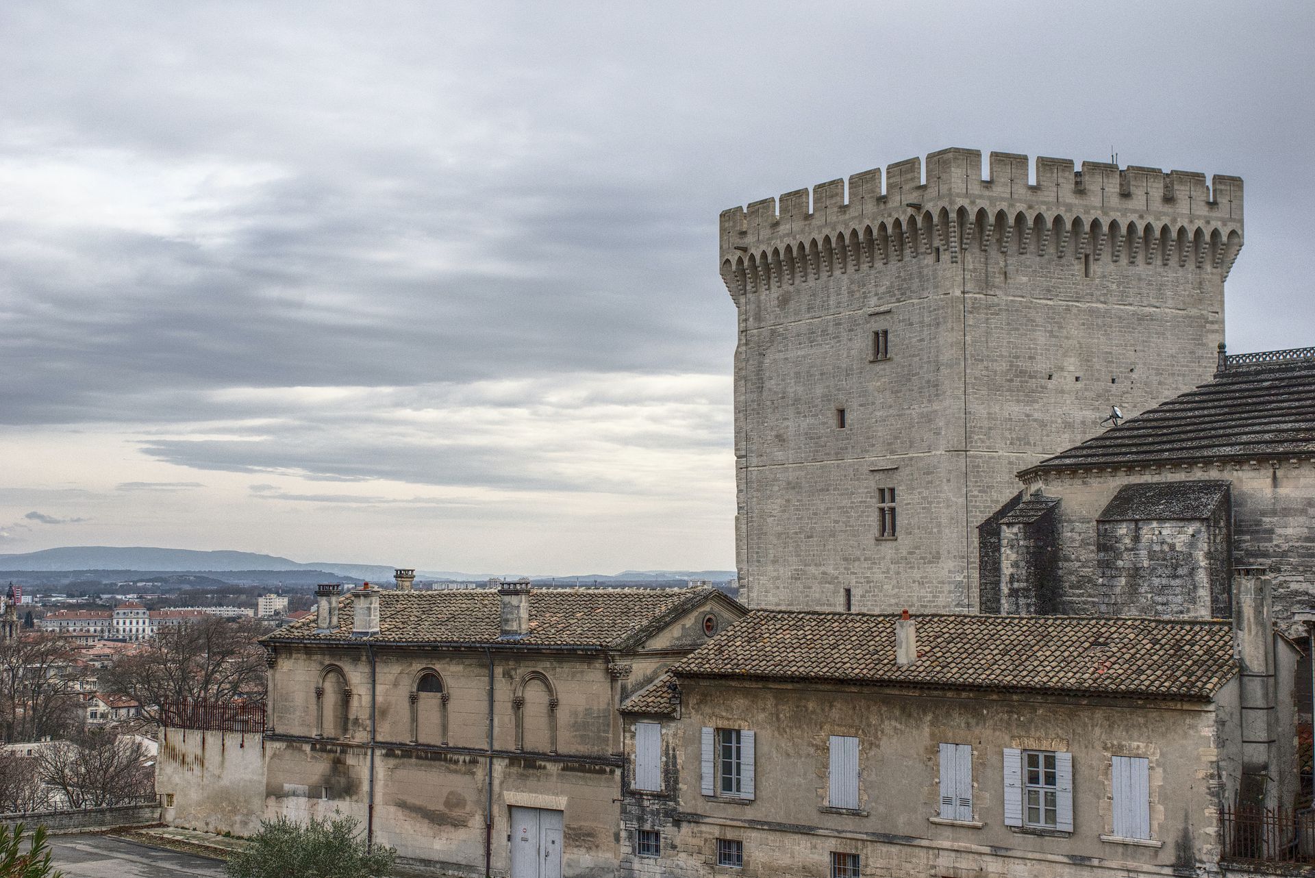 Palais des Papes Courtyard