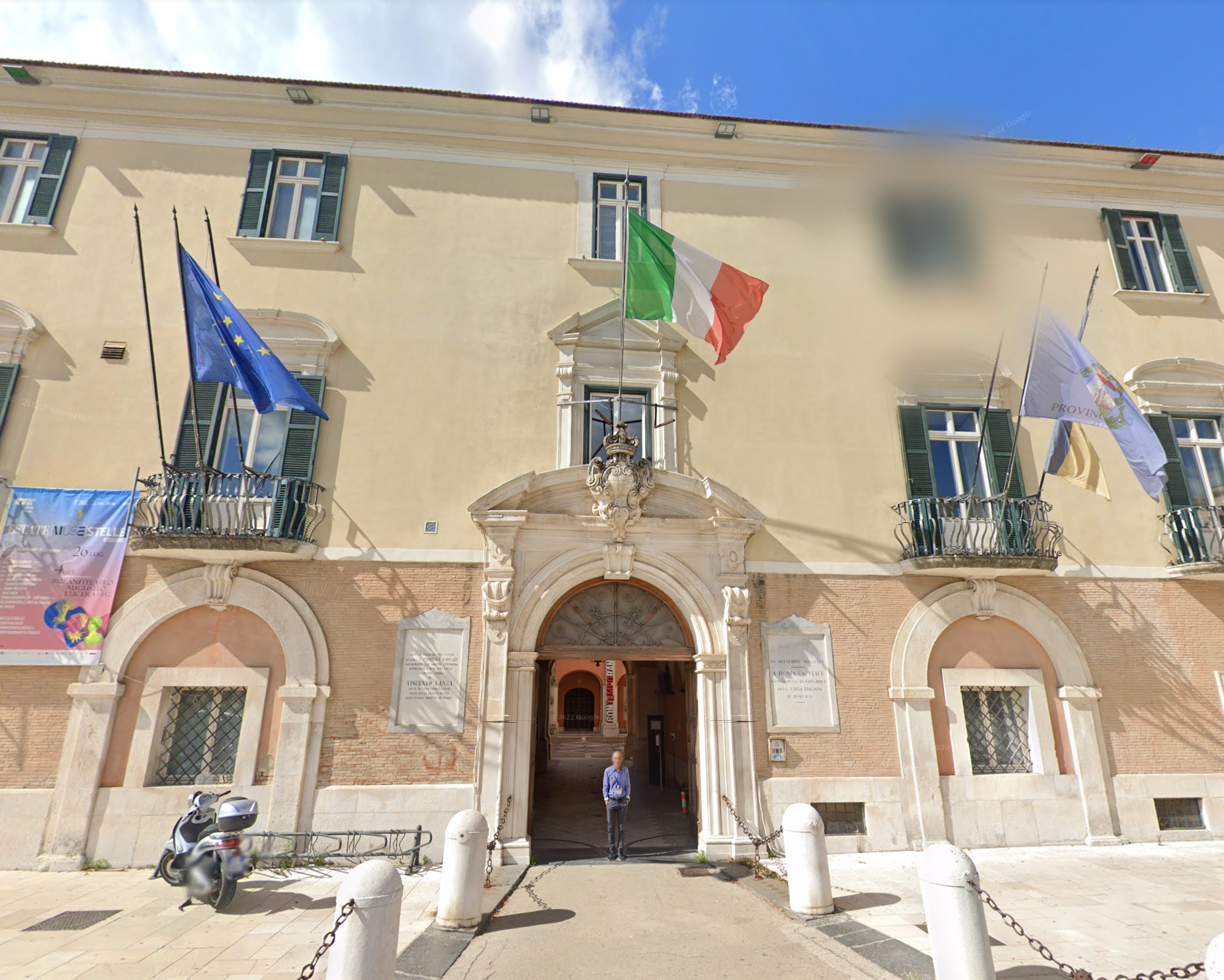 Palazzo Dogana by Google Earth