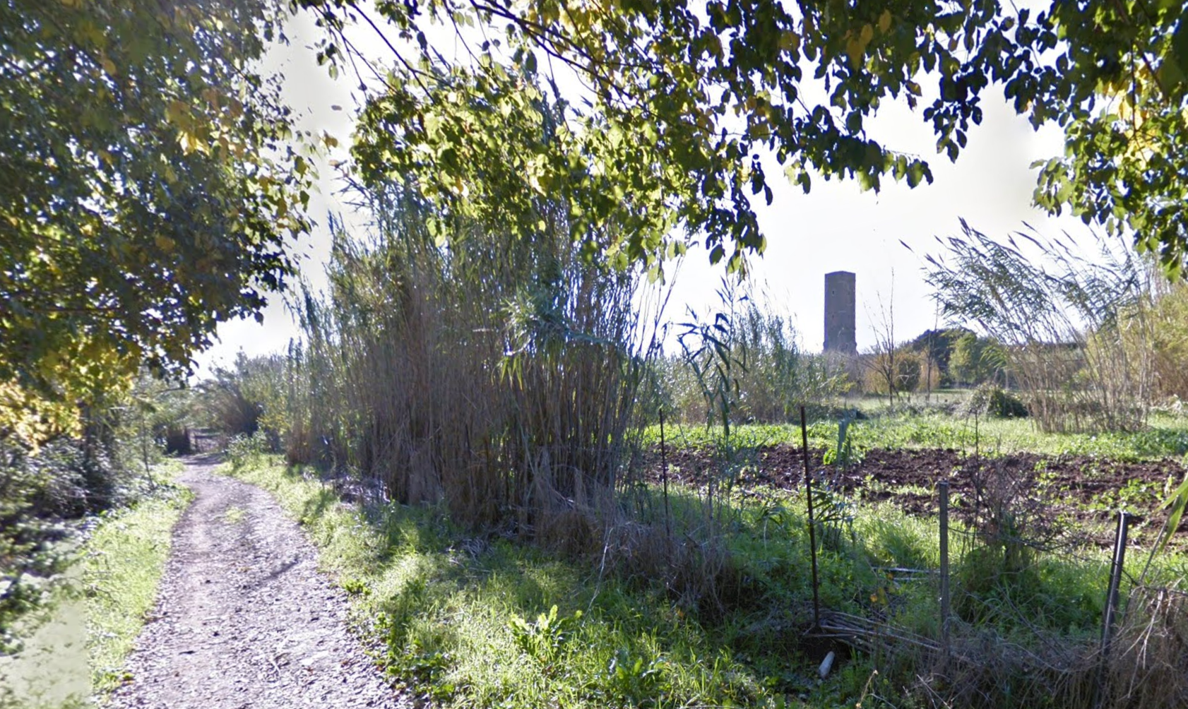 Parco di Torre Fiscale by Google Earth