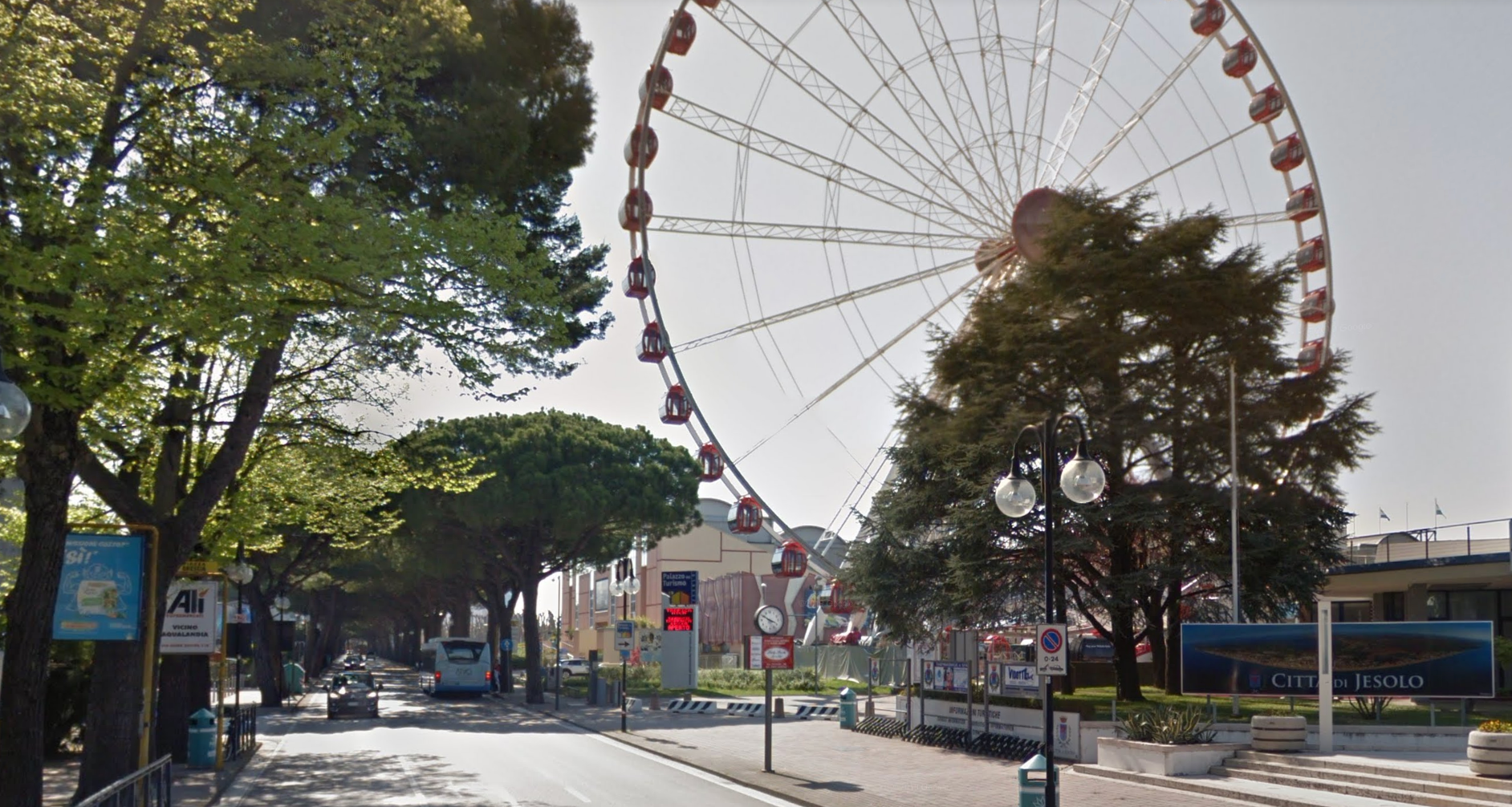 Piazza Brescia da Google Earth