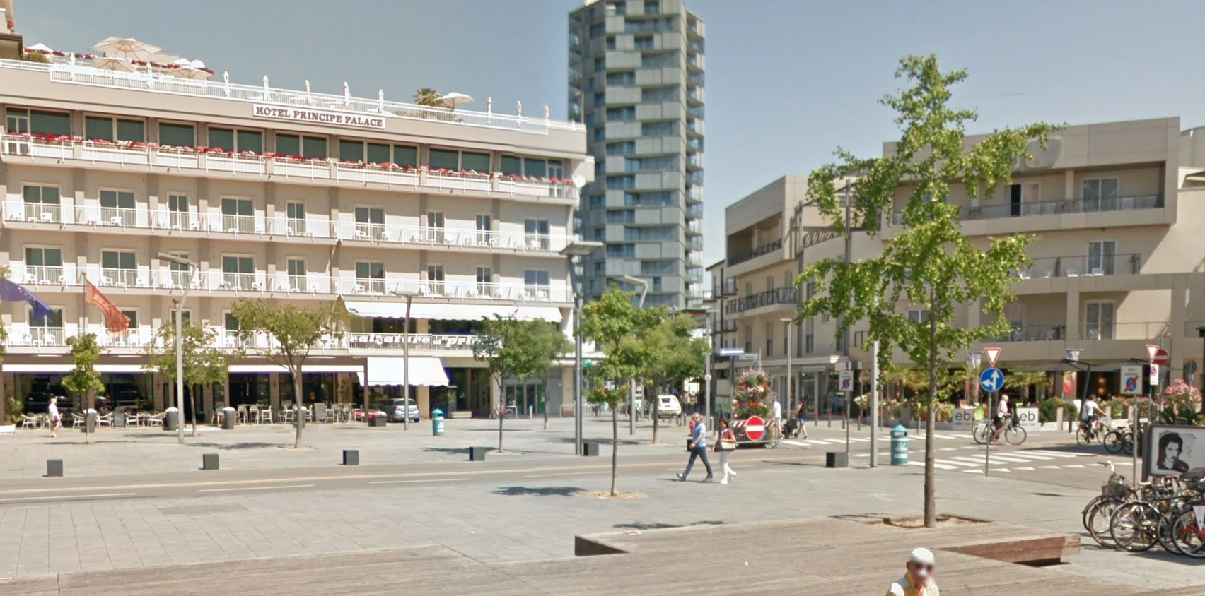Piazza Mazzini da Google Earth