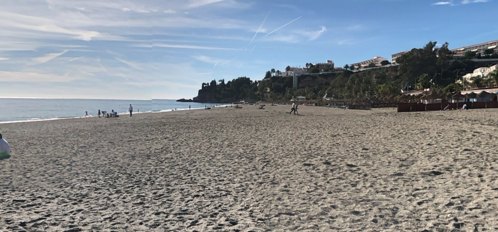 Playa de Burriana by Google Earth