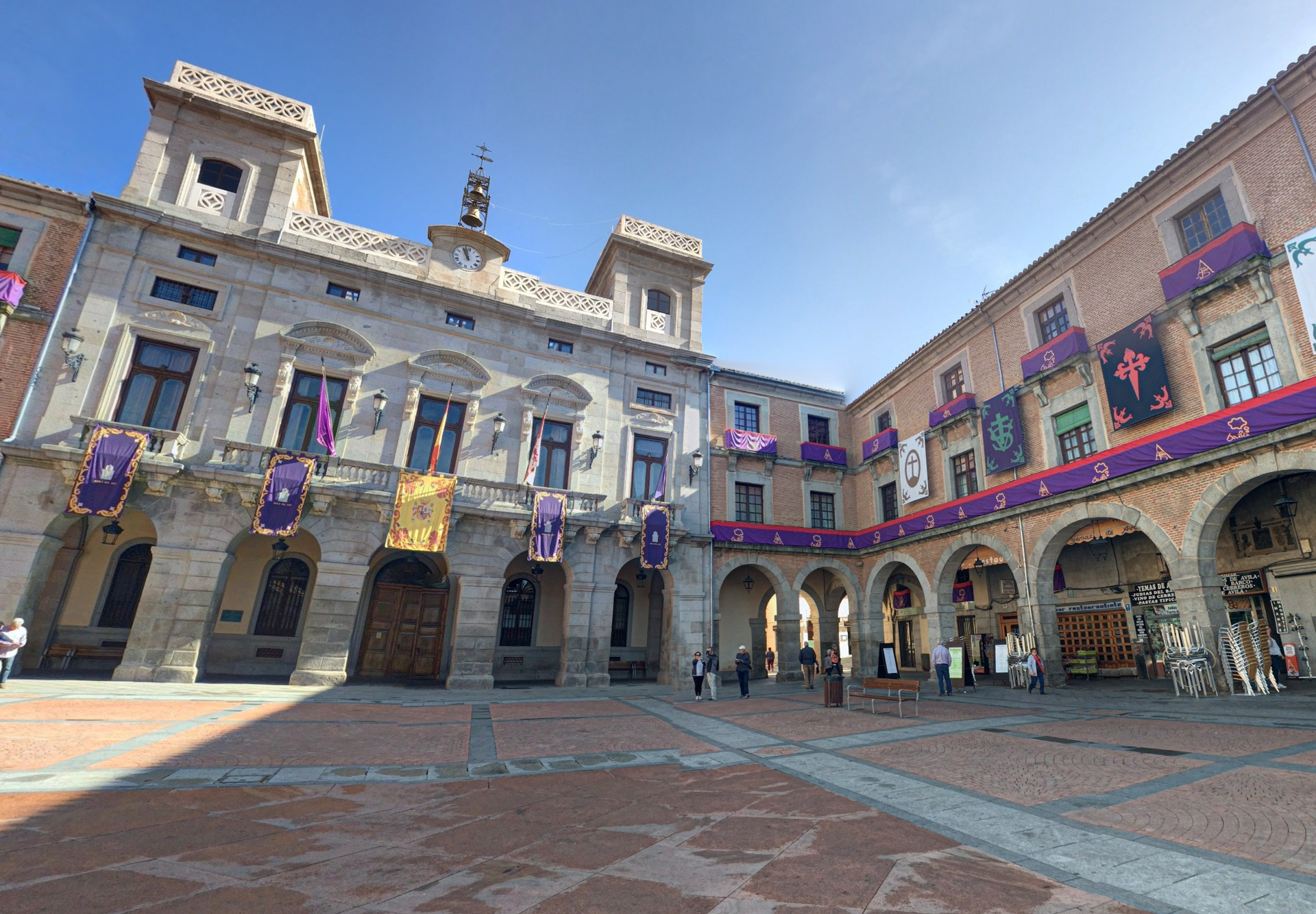 Plaza Mayor by Google Earth
