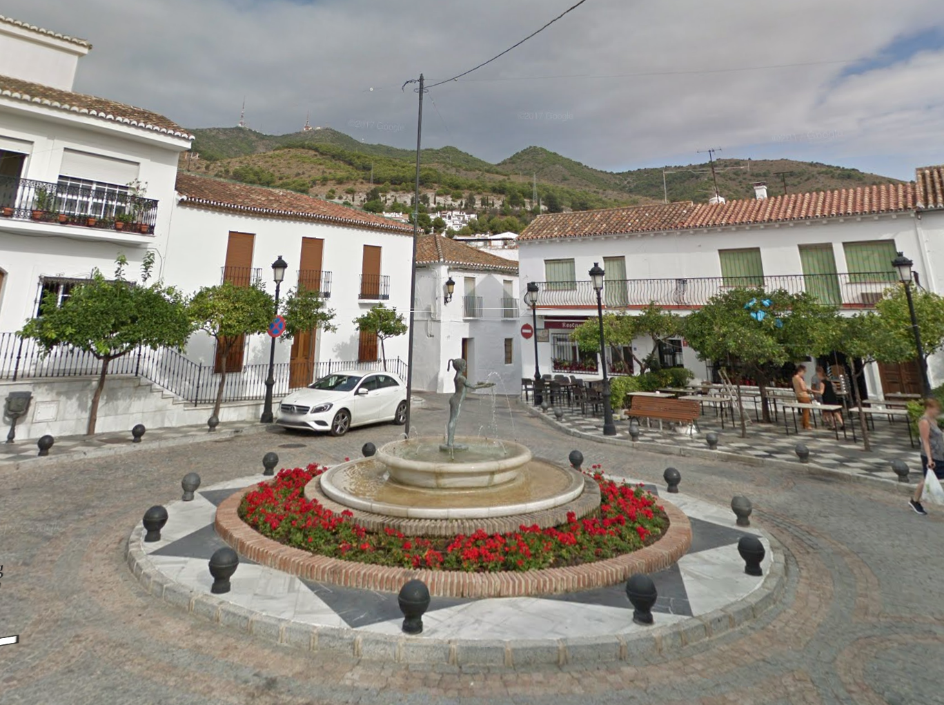 Plaza de España by Google Earth