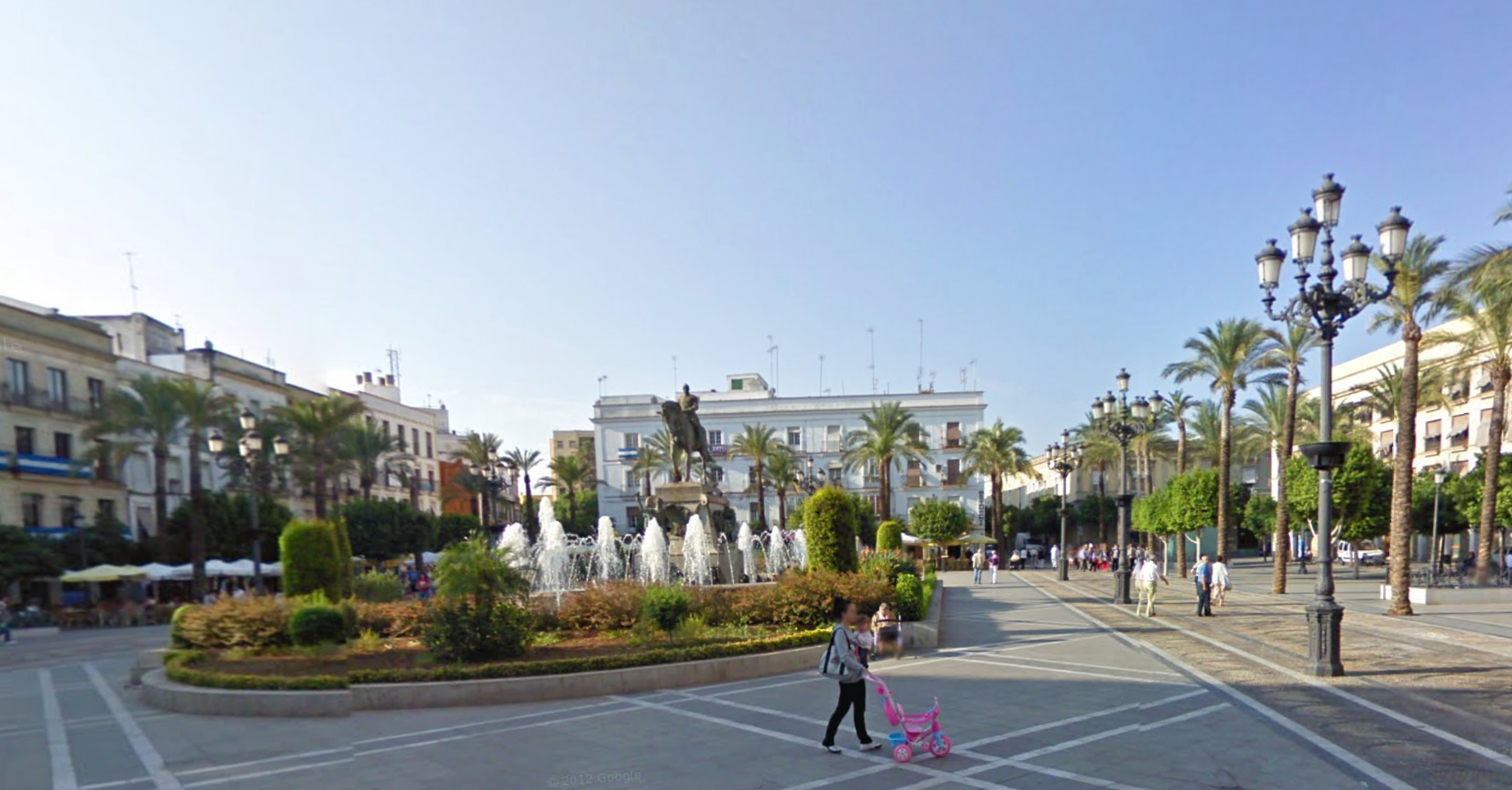 Plaza del Arenal by Google Earth